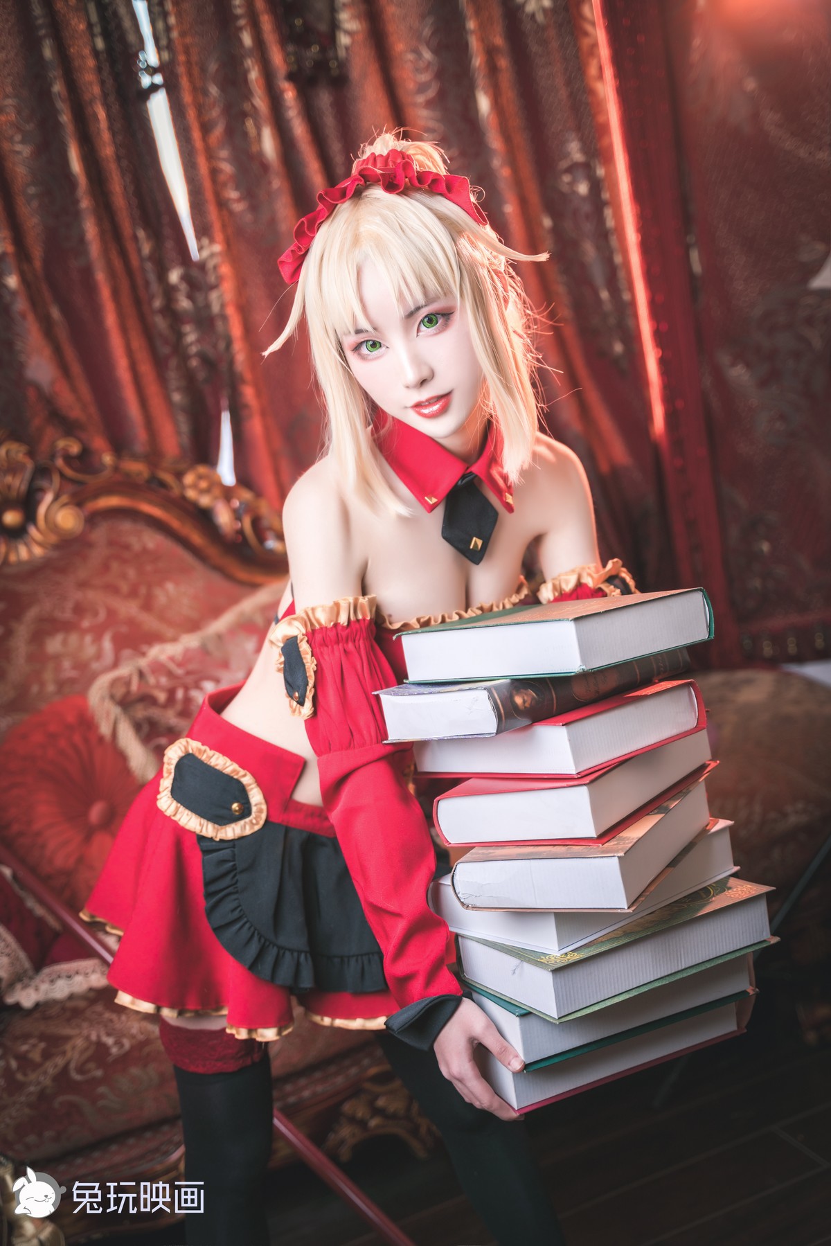 Cosplay 兔玩映画 小莫女仆 30