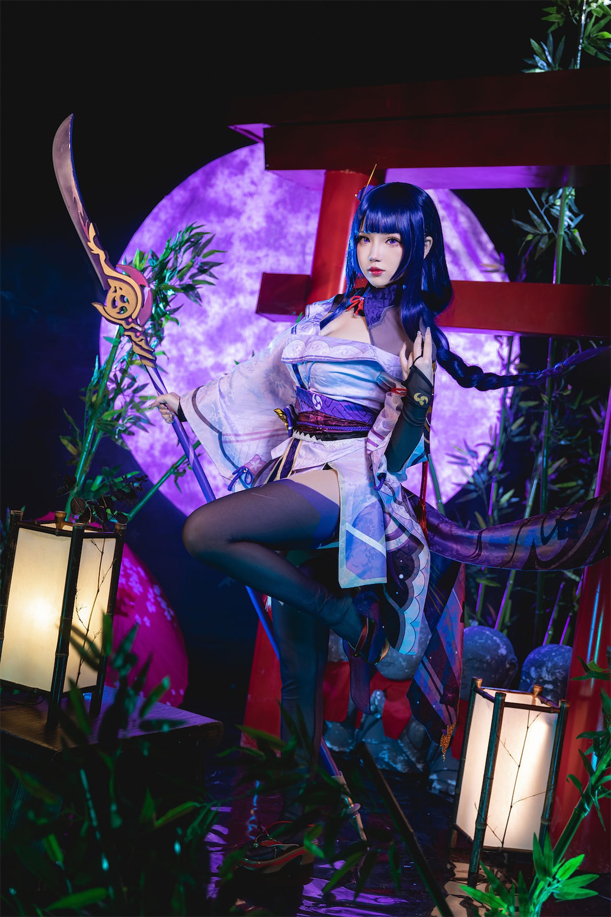 Cosplay 雪晴Astra 雷电将军 45
