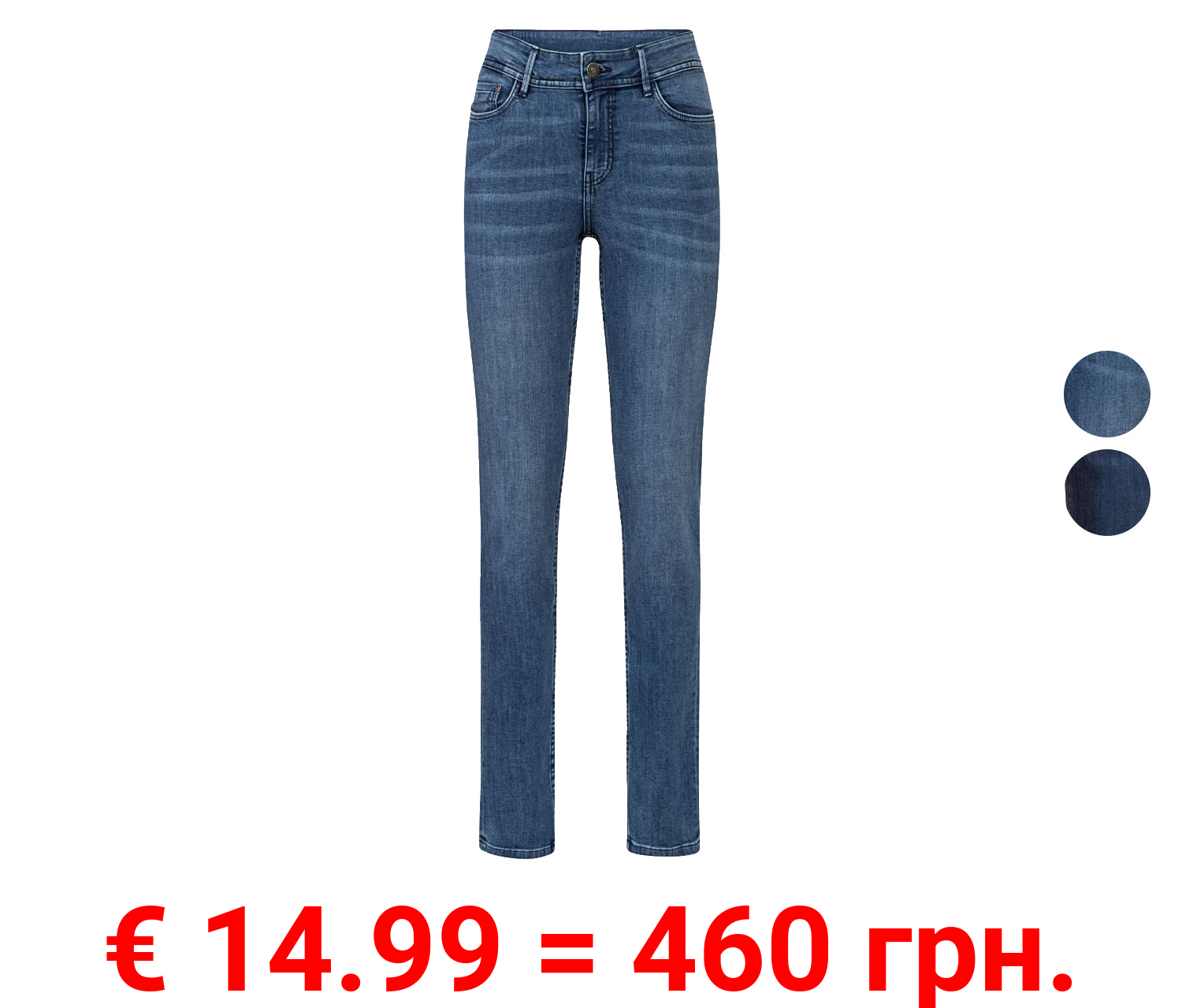 ESMARA® Jeans Damen, Straight Fit