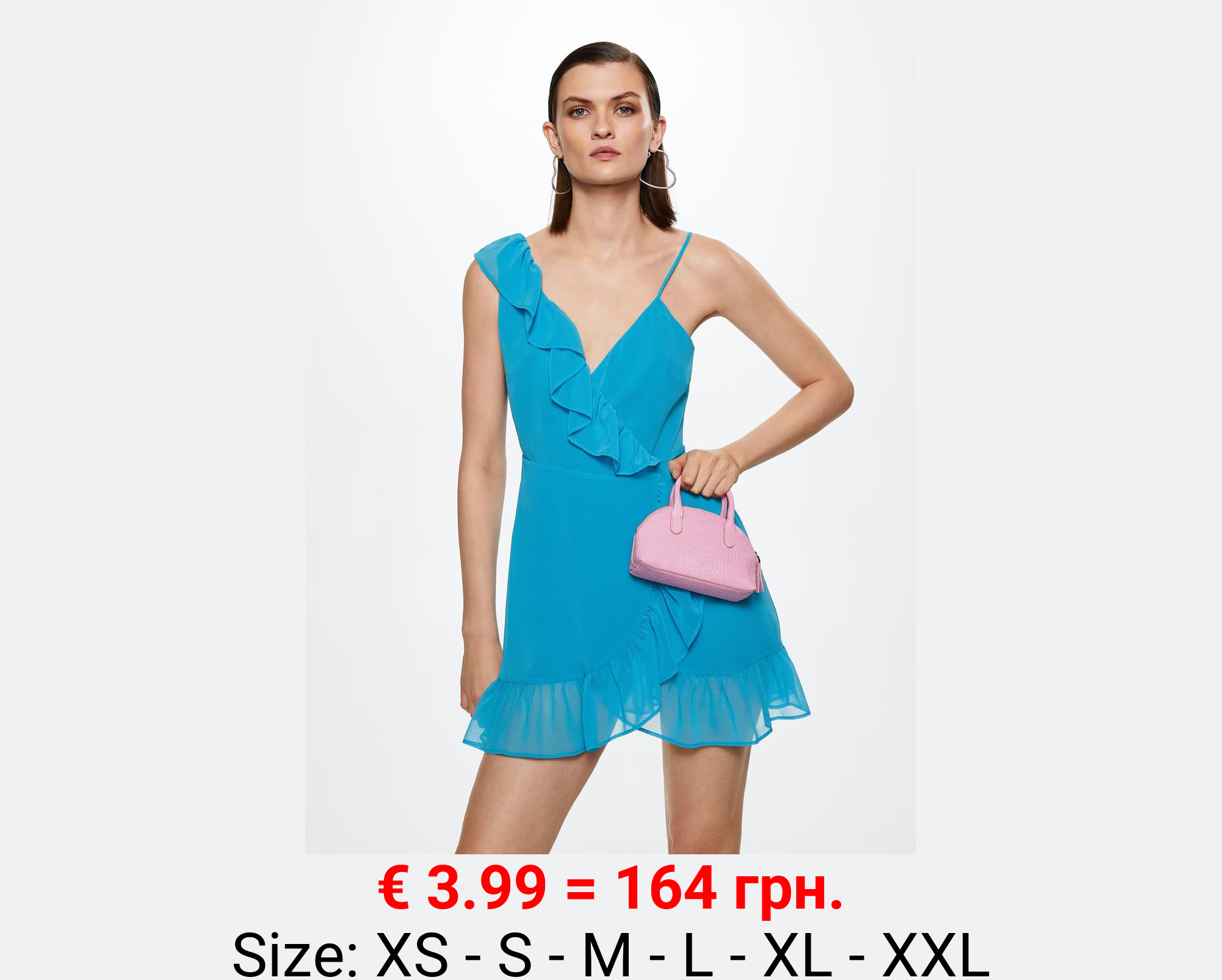 Vestido escote asimétrico