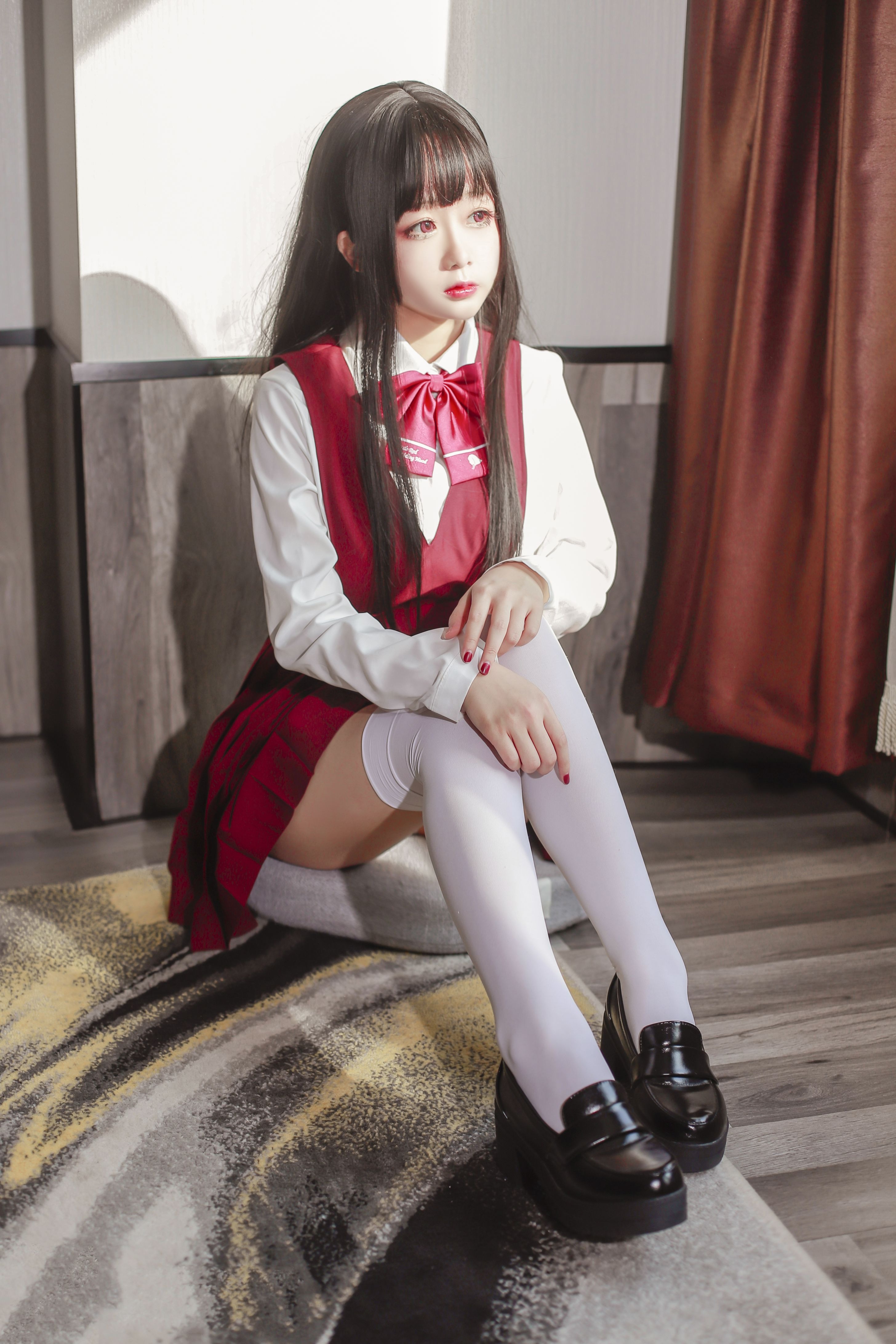 日奈娇 - JK少女红裙 [28P-276MB] 26