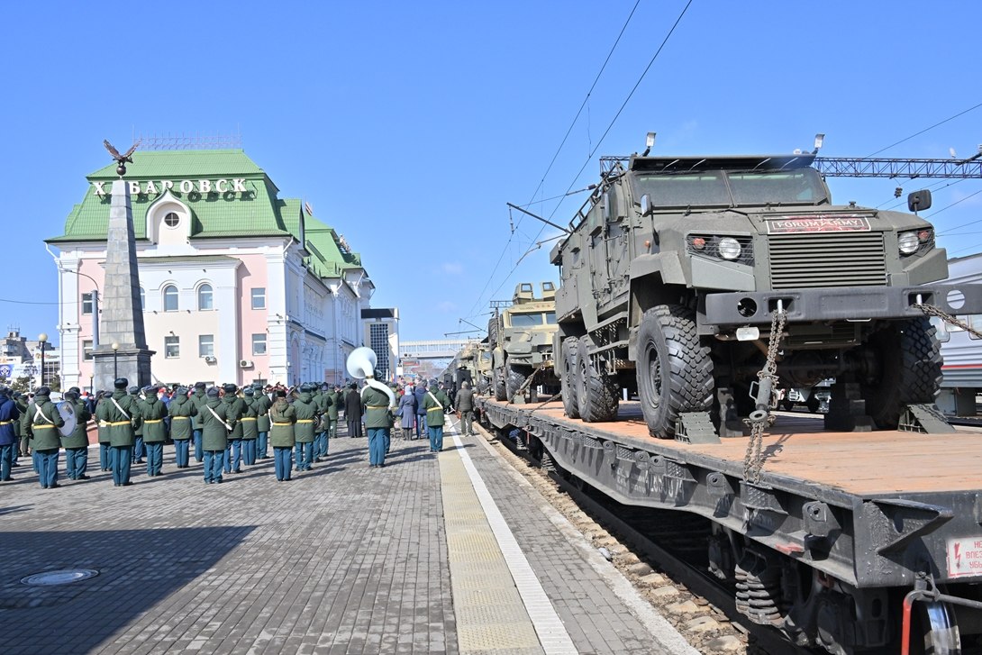 Агитационный поезд прибыл в Хабаровск