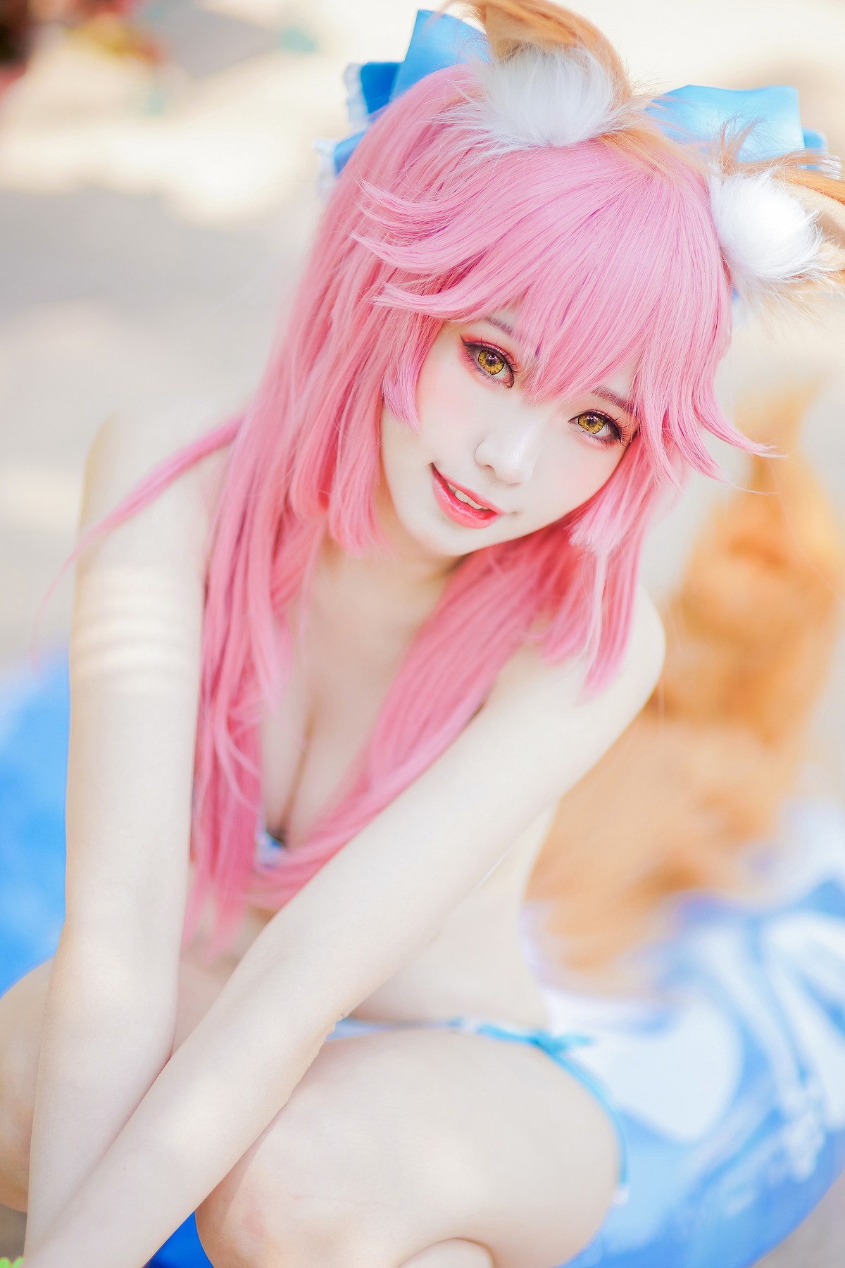 Cosplay ElyEE子 玉藻前泳池 17