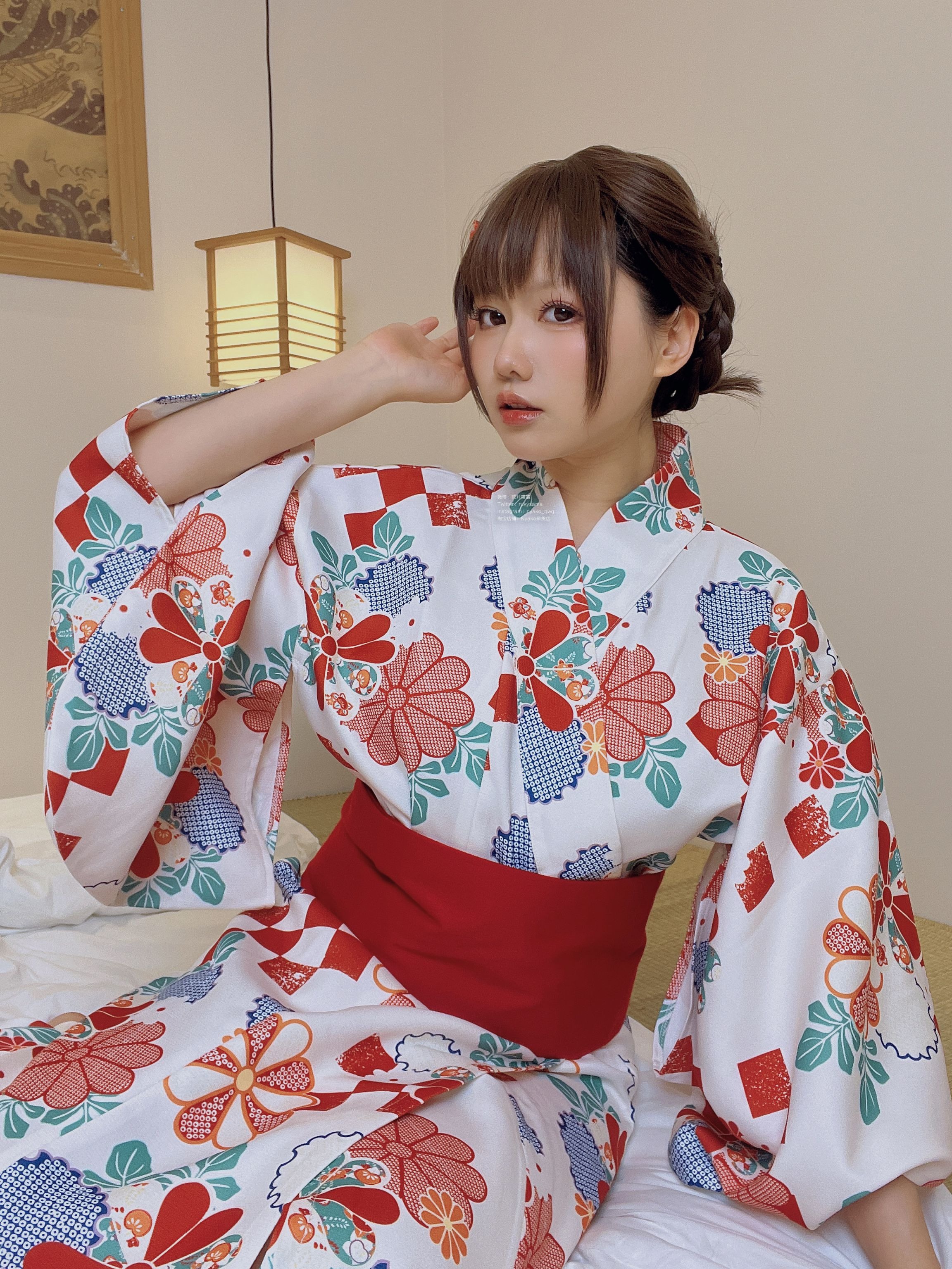 喵子Nyako #Nyako喵子 电子版41 和风烂漫 自拍 3