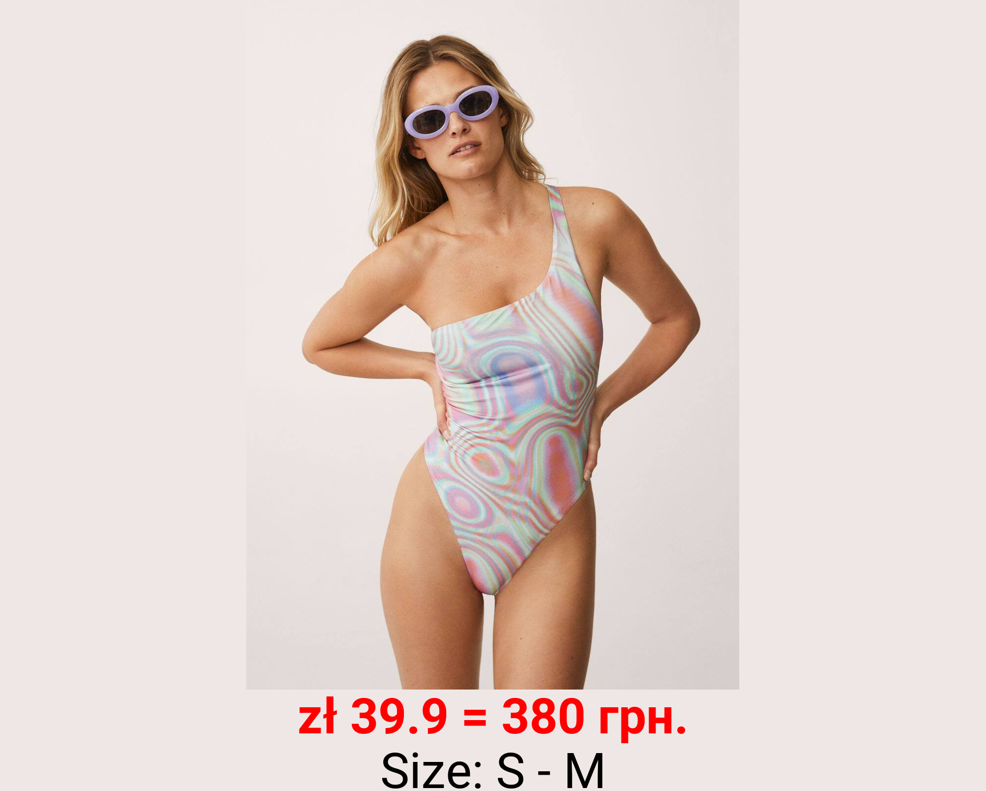 Bañador asimétrico