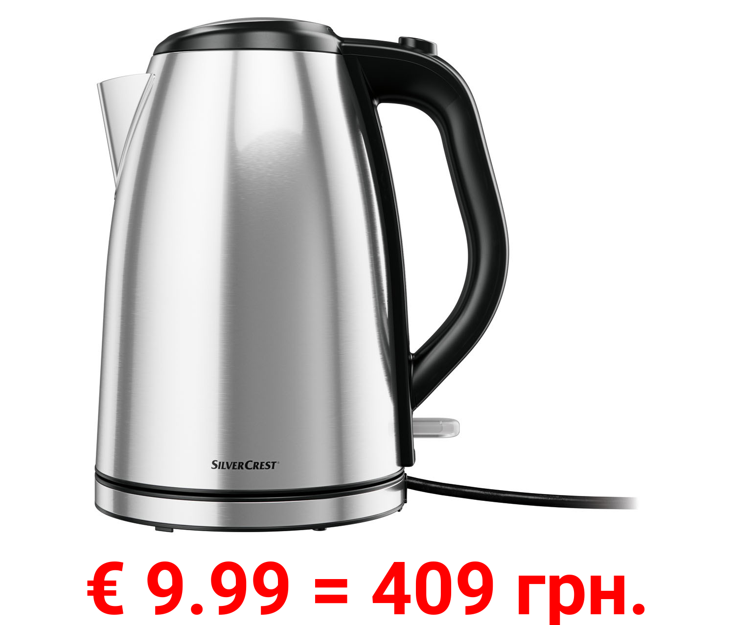 SILVERCREST® KITCHEN TOOLS Wasserkocher SWKE 3100 A1, fasst 1,7 Liter