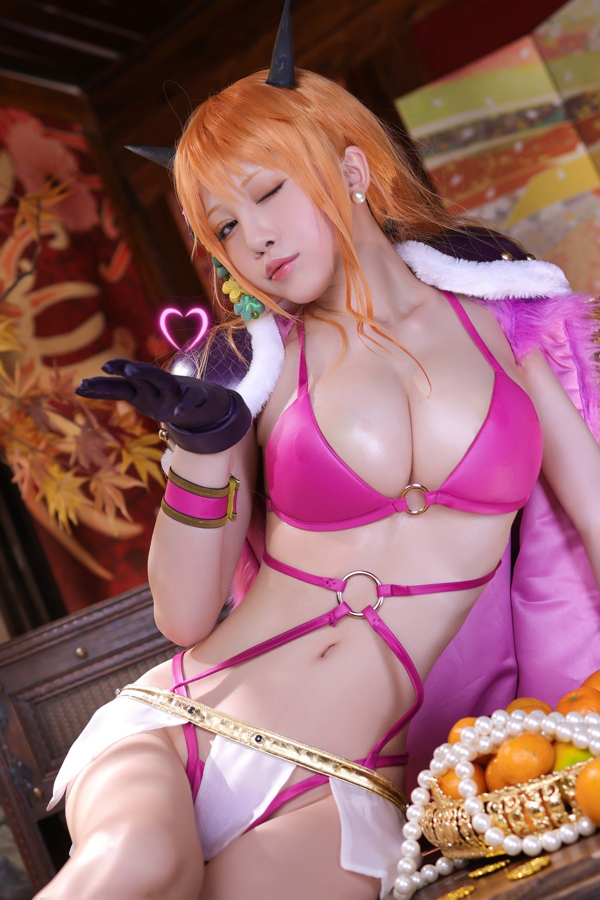 Cosplay 水淼Aqua Nami ナミ Set.01 49