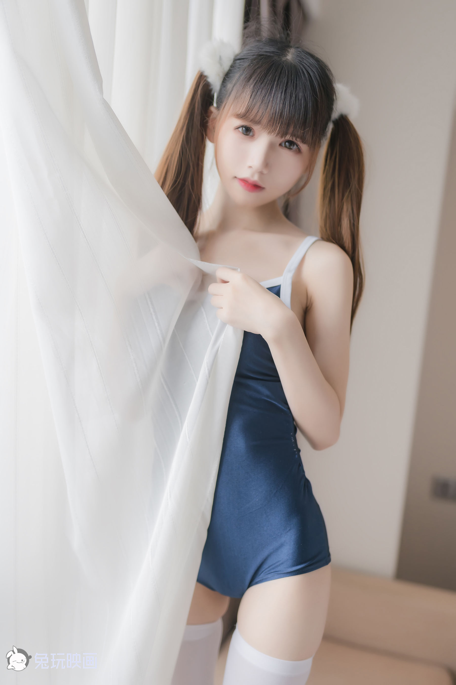 [兔玩映画]_-_夏日泳装_Vol.036_白丝袜-写真图集共41P 5