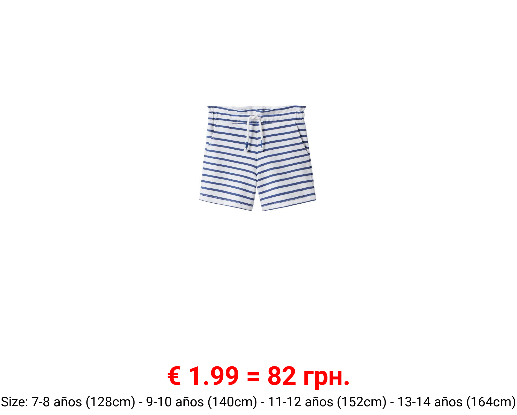 Short rayas algodón