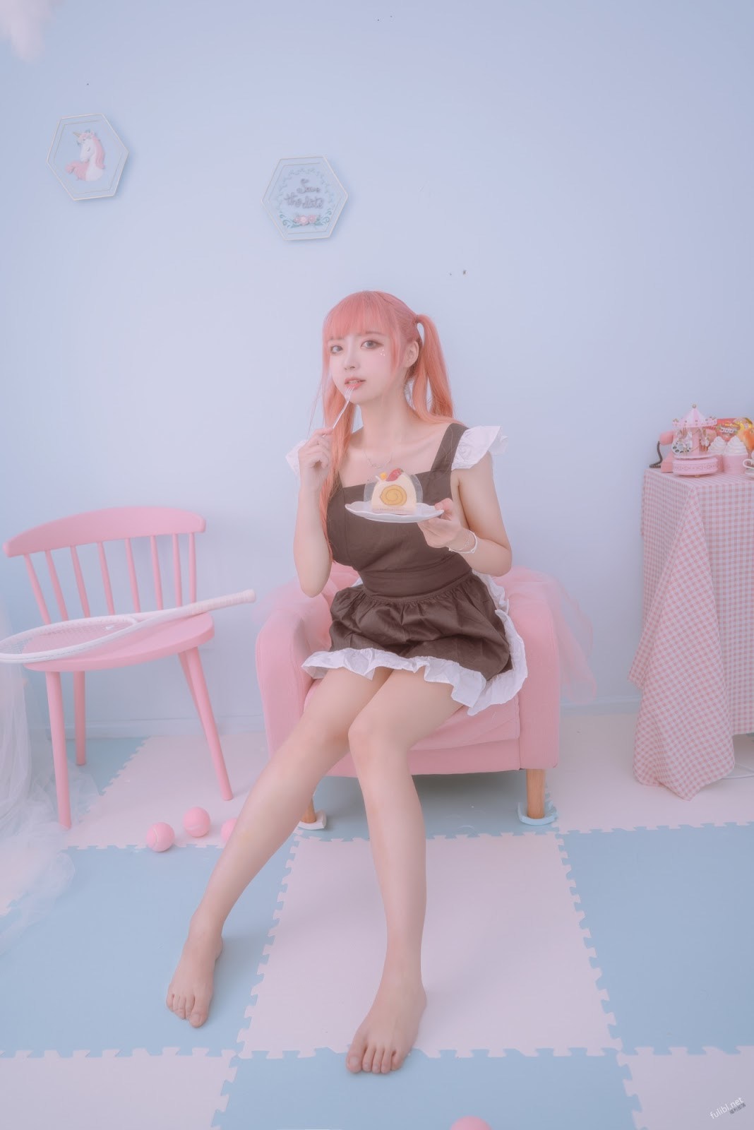 [一只雲燒] Cosplay Crimson Maid 緋紅女僕 5