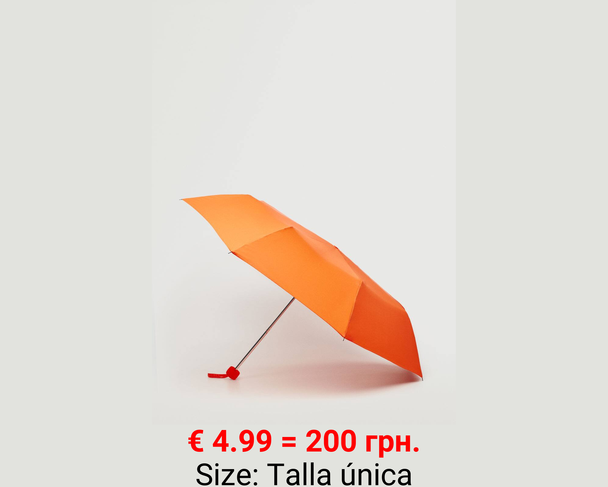 Paraguas plegable liso