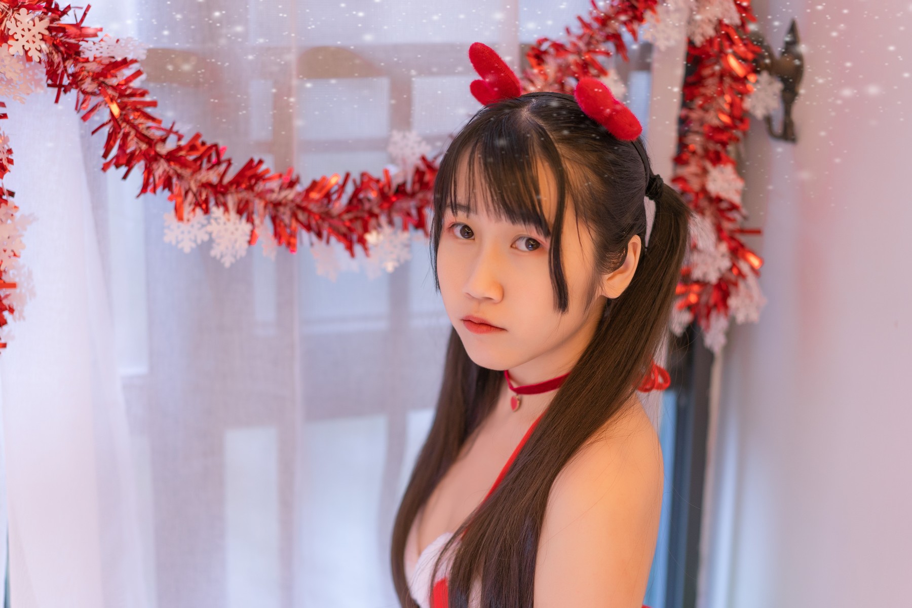 Cosplay 不呆猫 圣诞节 5