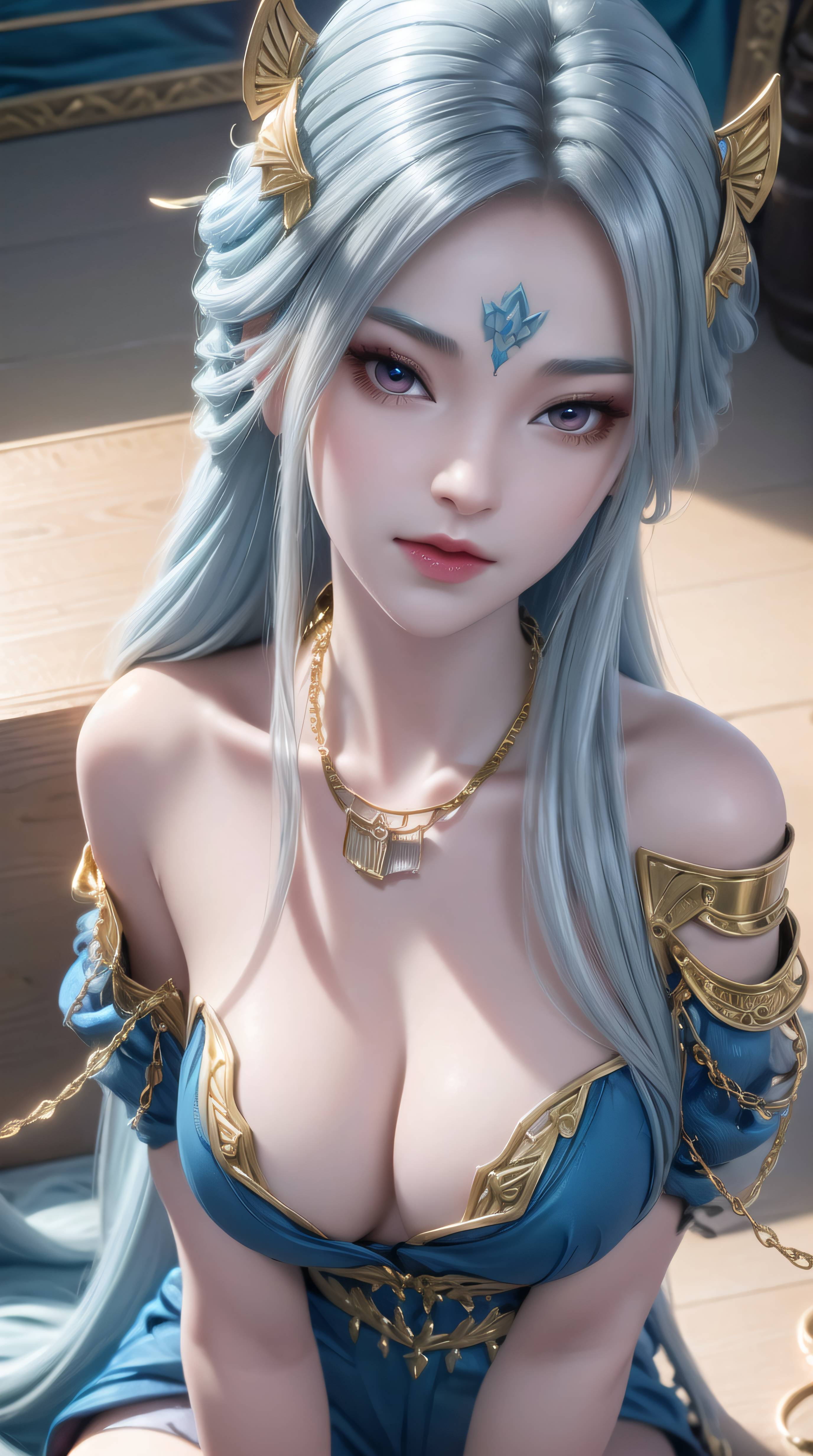 图片[14]-眷思量-奉眠 蓝色比基尼-六色网