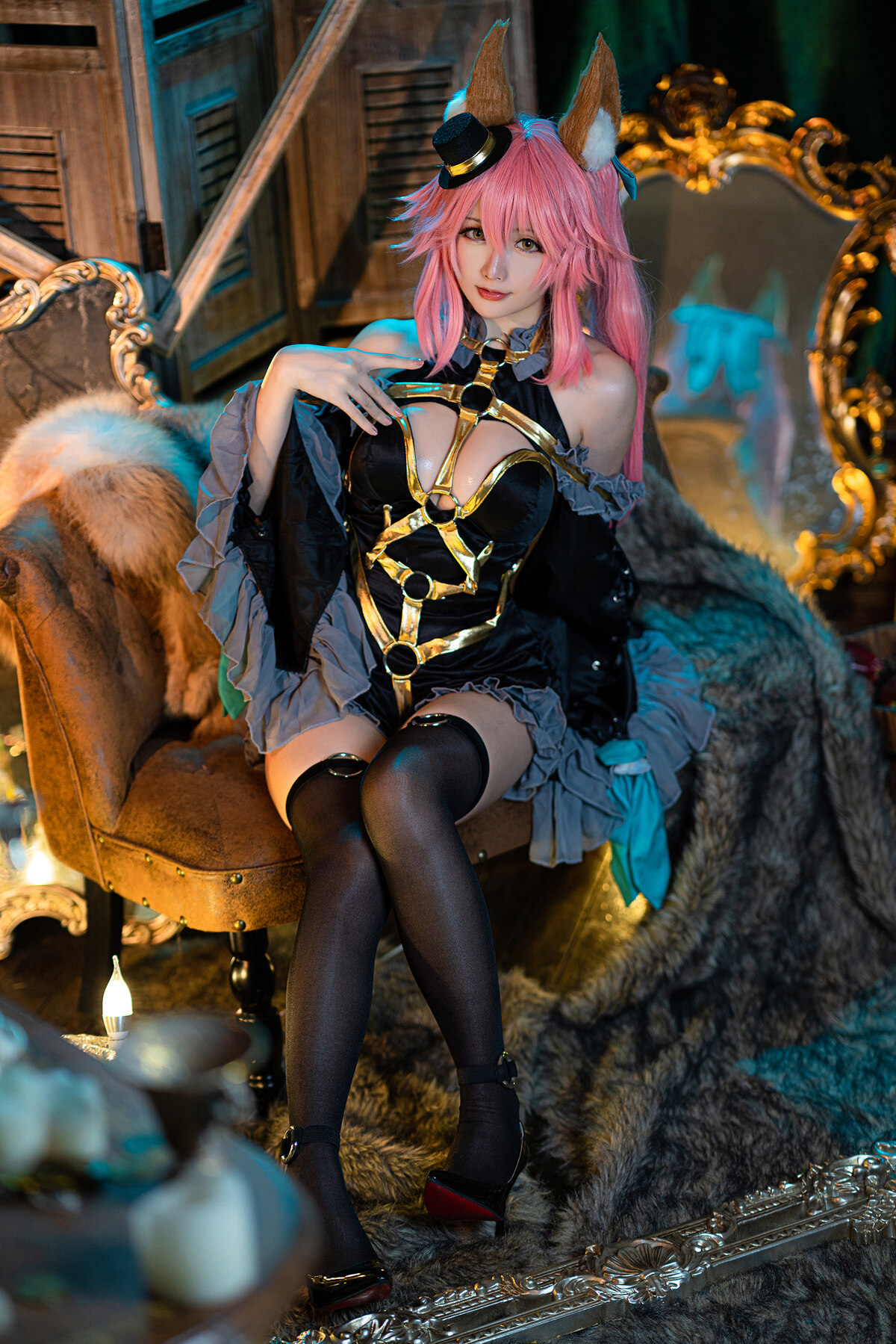 [Hoshilily 星之迟迟] Tamamo no mae (Fate Grand Order) 1