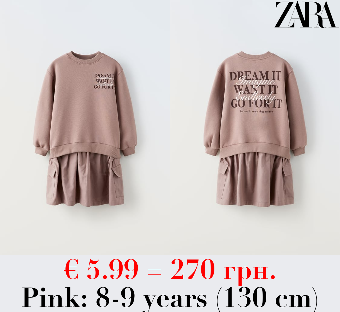 CONTRAST ART DRESS