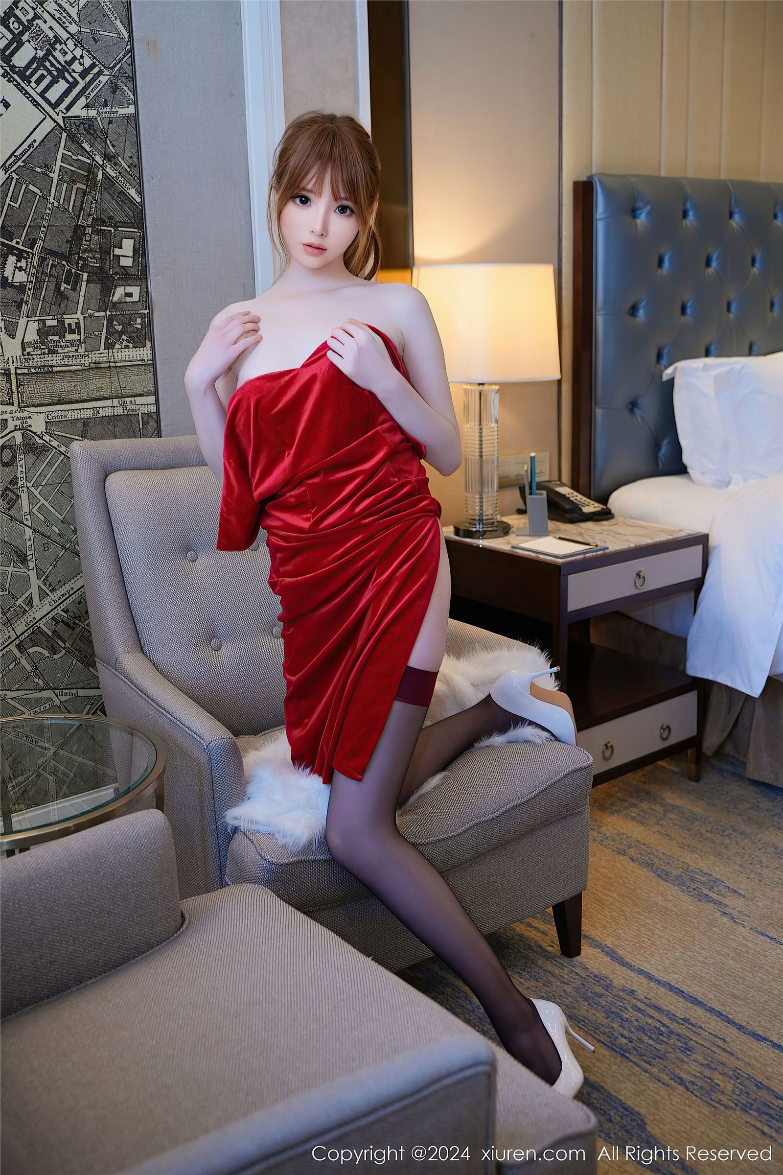 图片[5]-[XIUREN秀人网] 2024.01.31 NO.8040 梦灵儿Mini-六色网