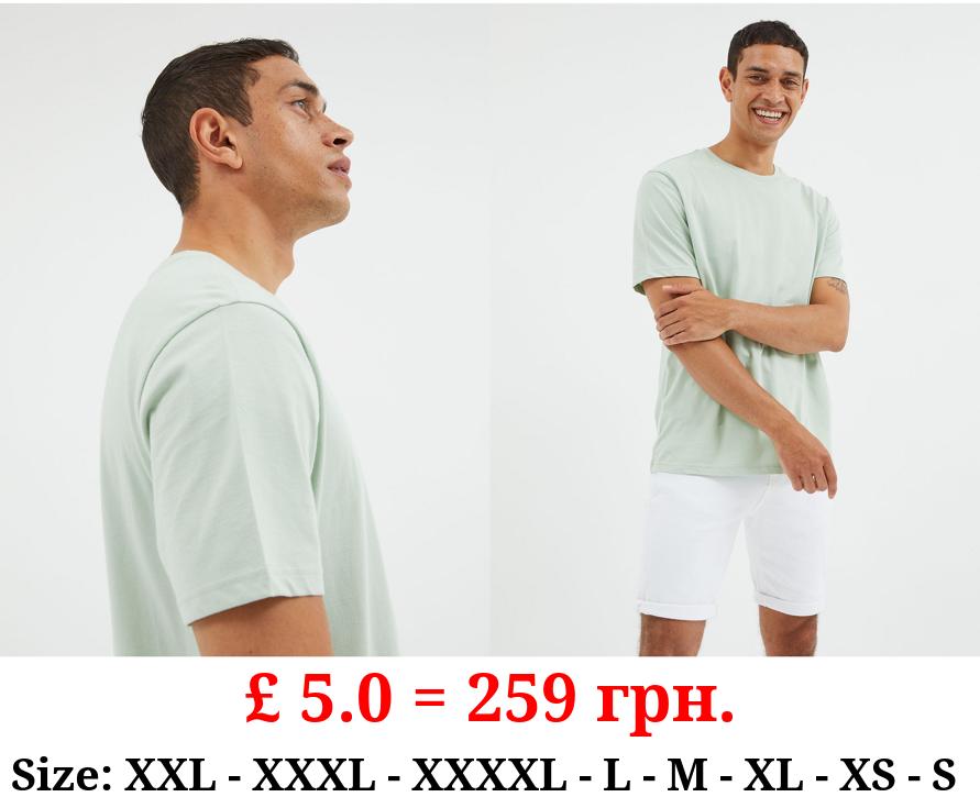 Sage Green Crew Neck T-Shirt