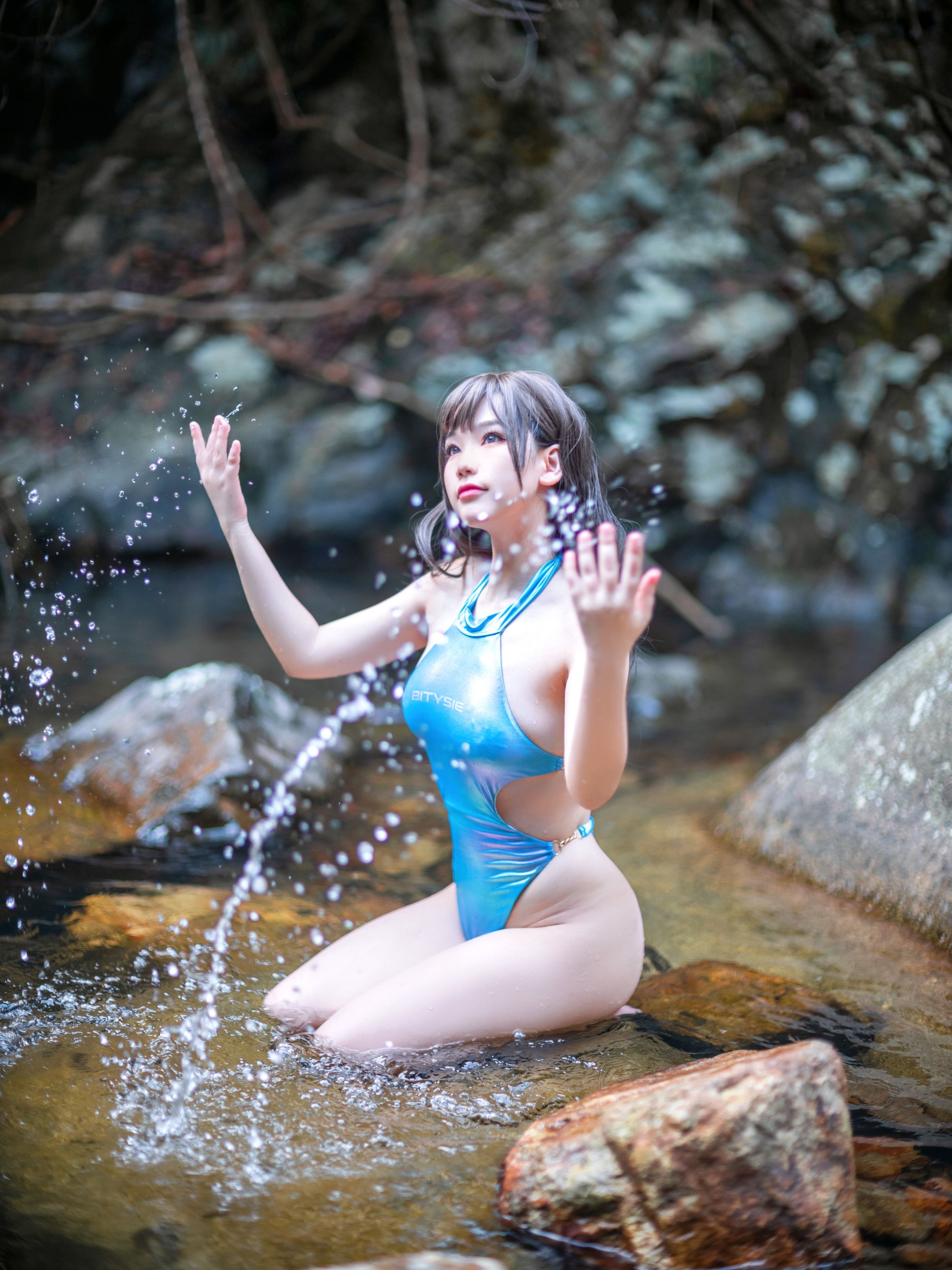 七七娜娜子 竞泳[40P+3V] 21