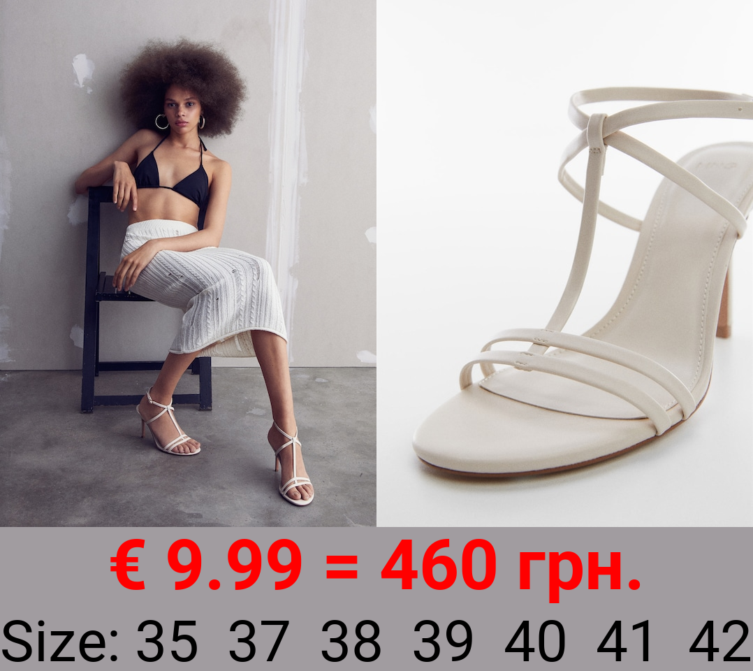 Sandalia tacón pulsera