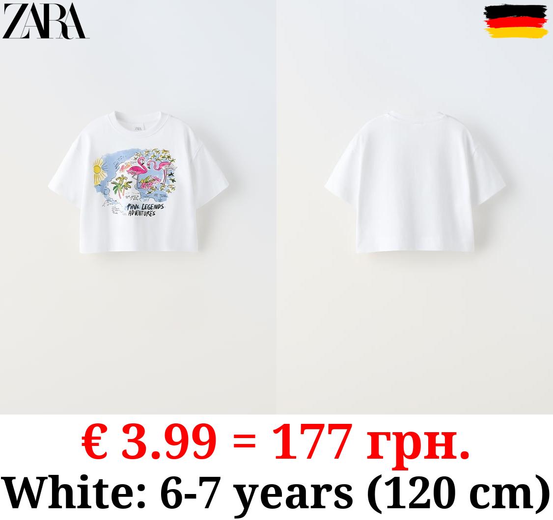 FLAMINGO PRINT T-SHIRT