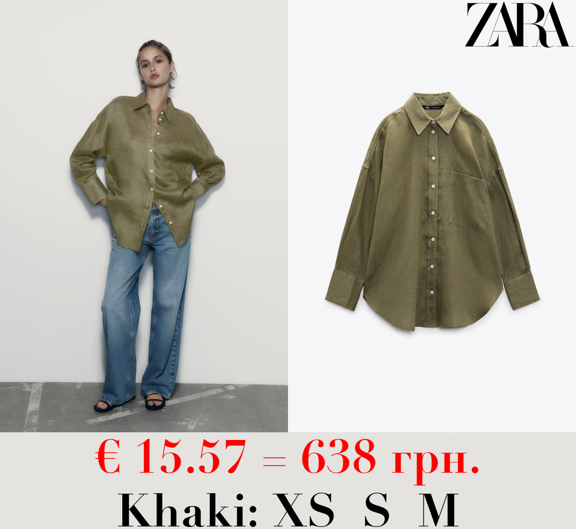 100% LINEN SHIRT