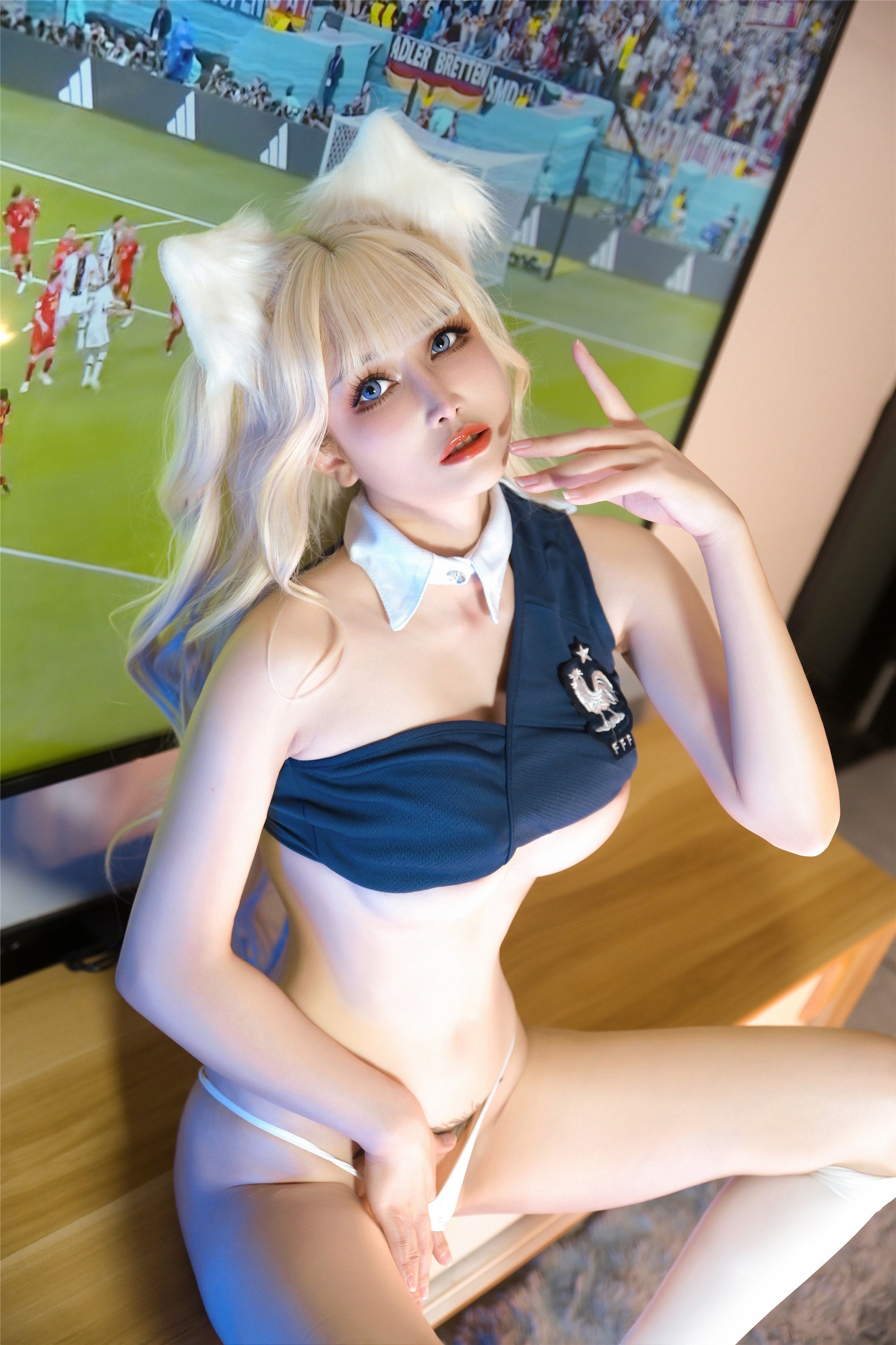 鹿八岁 - 足球少女 101P 28