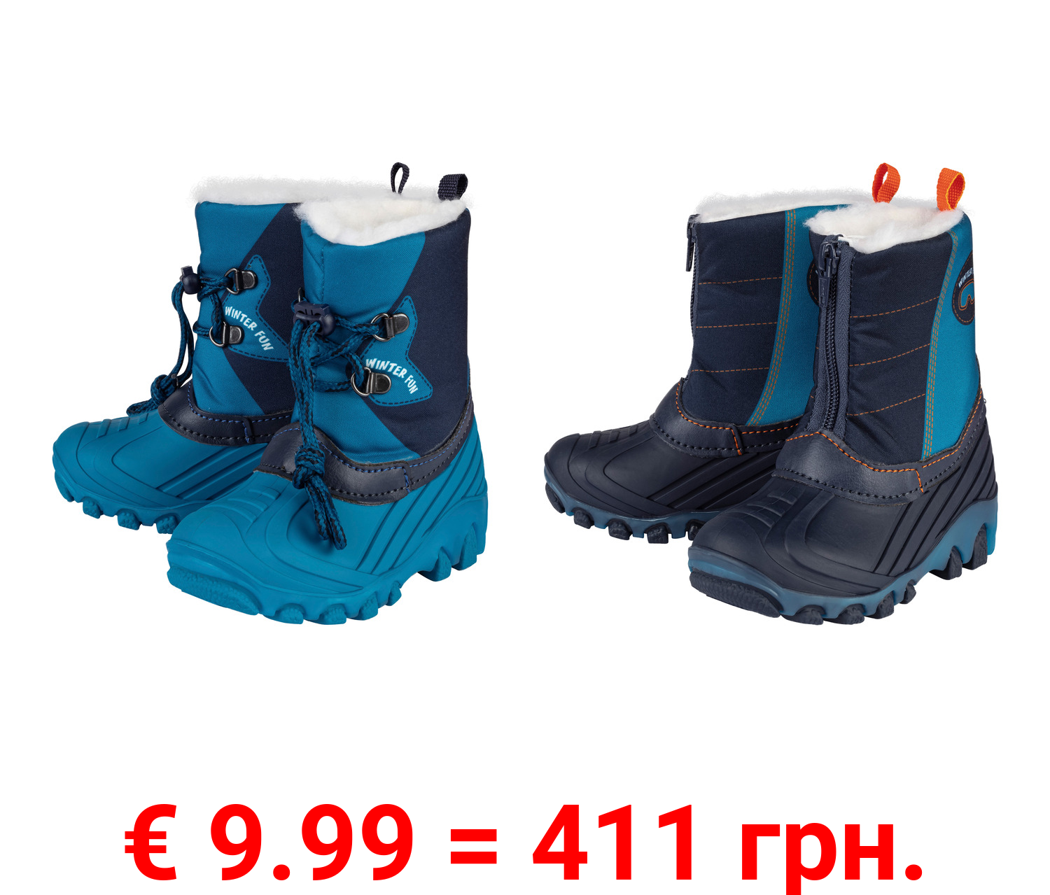 lupilu® Kleinkinder LED-Winterstiefel mit Blink-Effekt