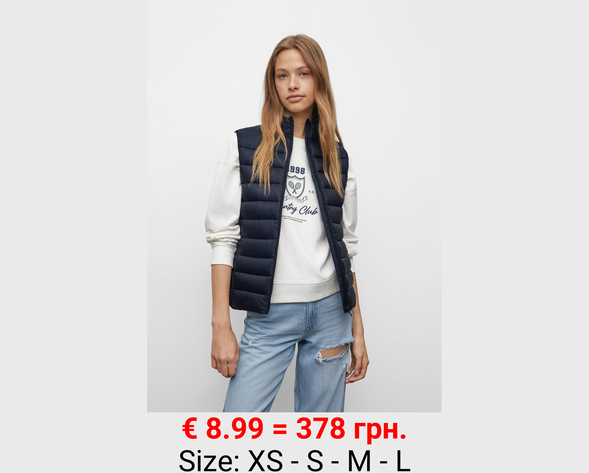 Chaleco acolchado ligero