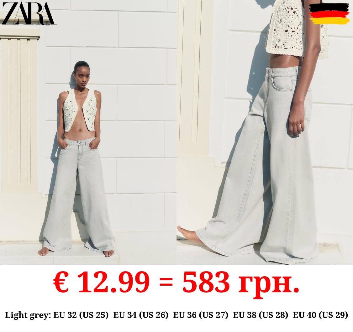 Z1975 MID-RISE PALAZZO JEANS