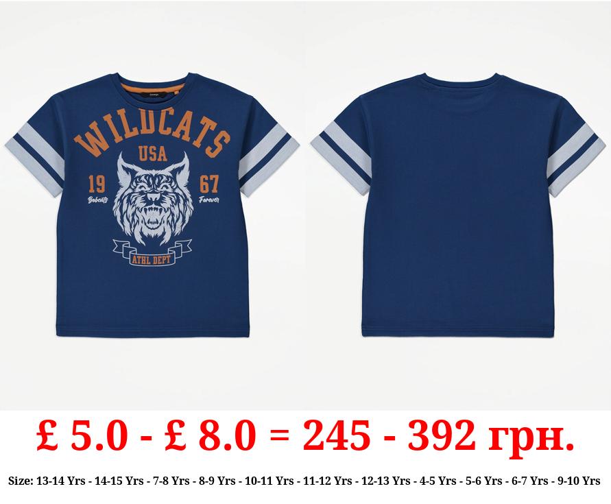 Navy Wildcats Collegiate T-Shirt