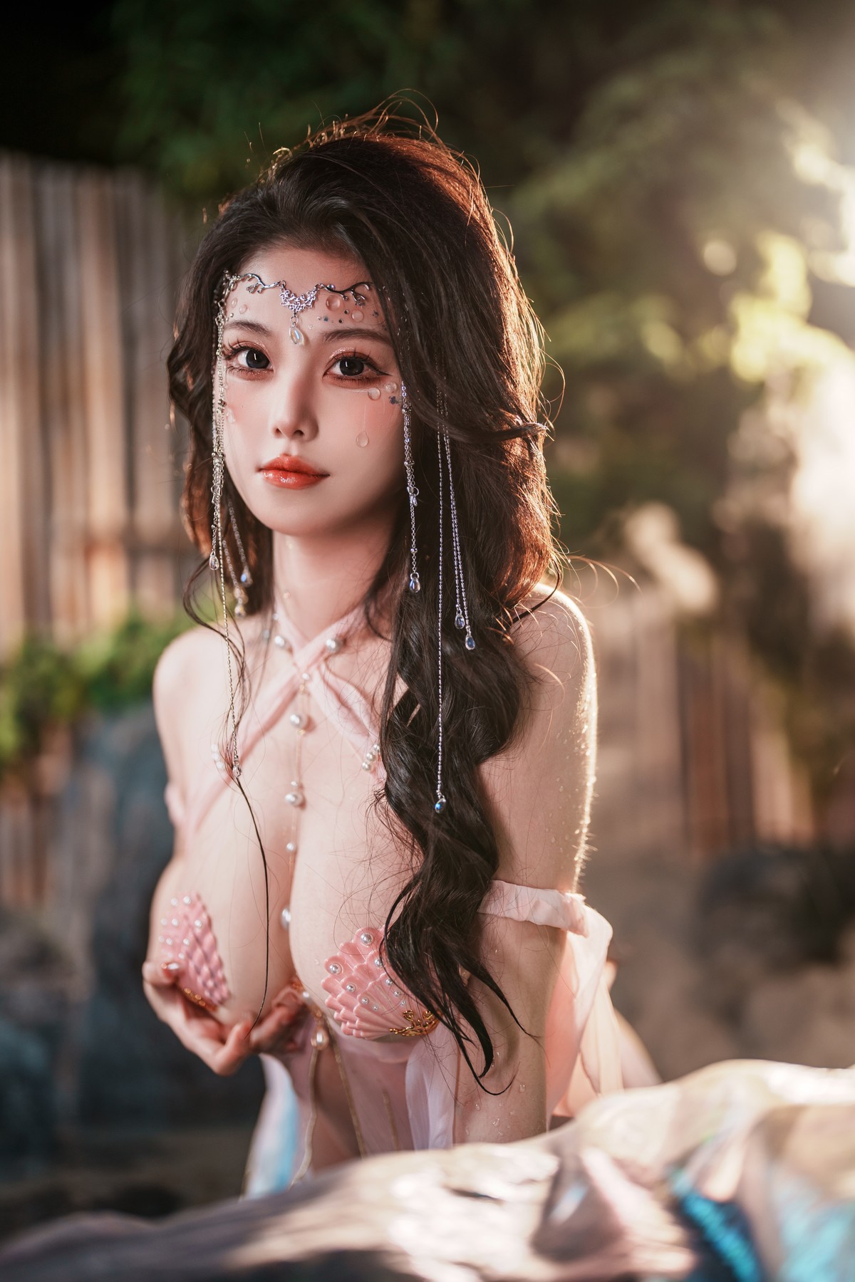 Cosplay 蜜汁猫裘 美人鱼 43
