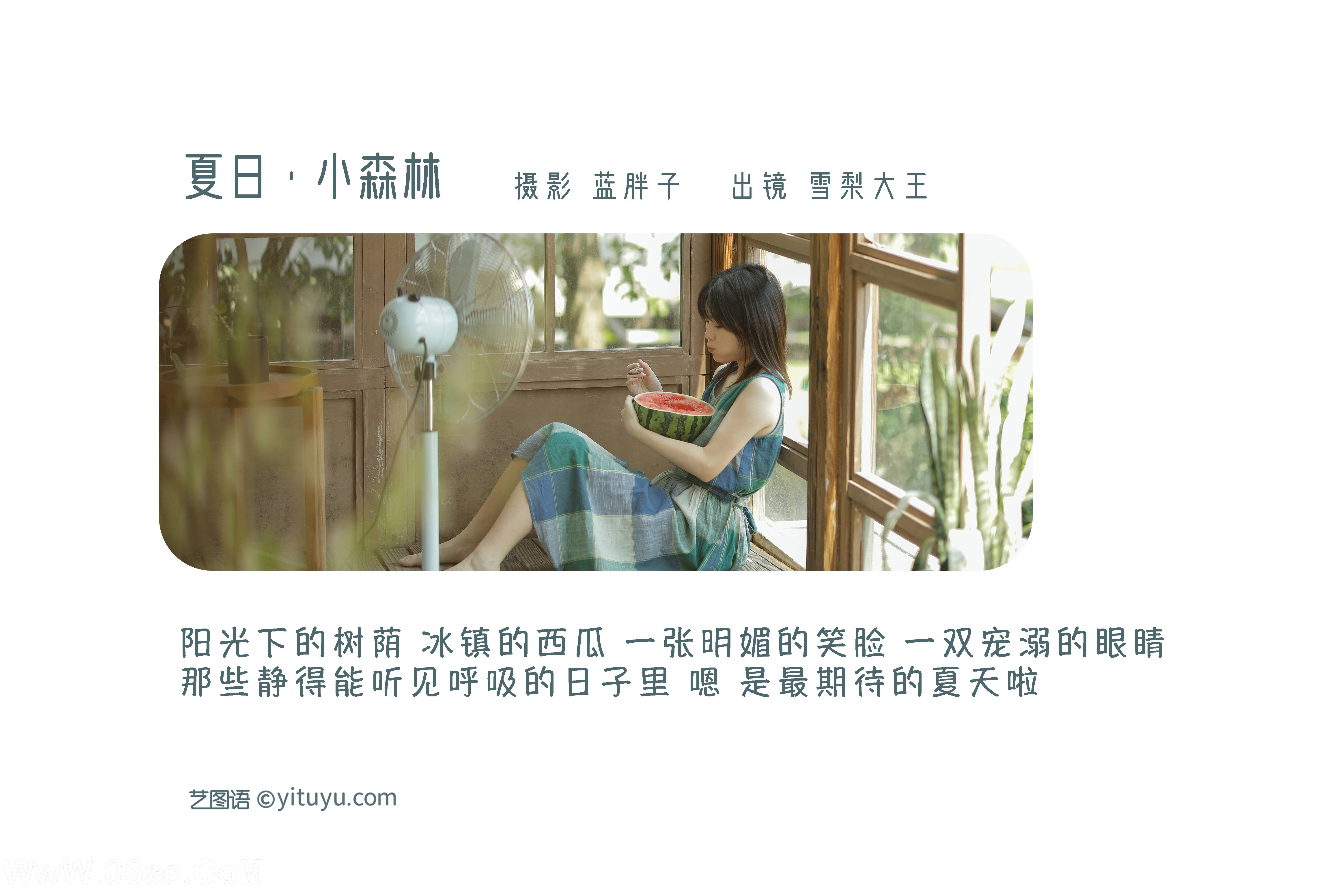 图片[2]-[YITUYU艺图语]2022.05.19 夏日 · 小森林 雪梨大王[40P-374.06 MB]-六色网