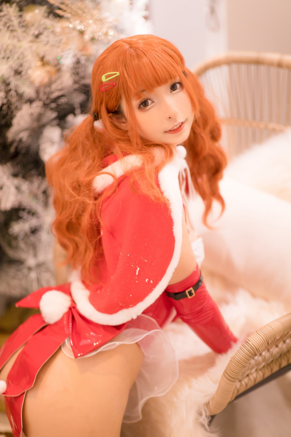 神楽坂真冬 Cosplay クリスマス　クイーン 圣诞 33