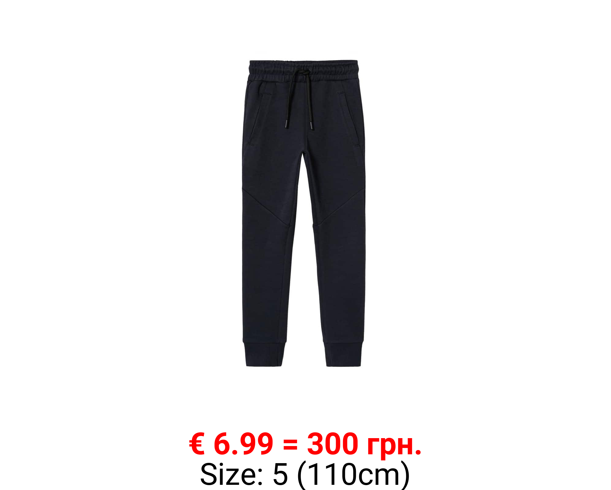 Joggers algodón costuras