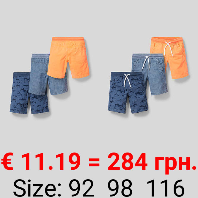 Shorts - 3er Pack