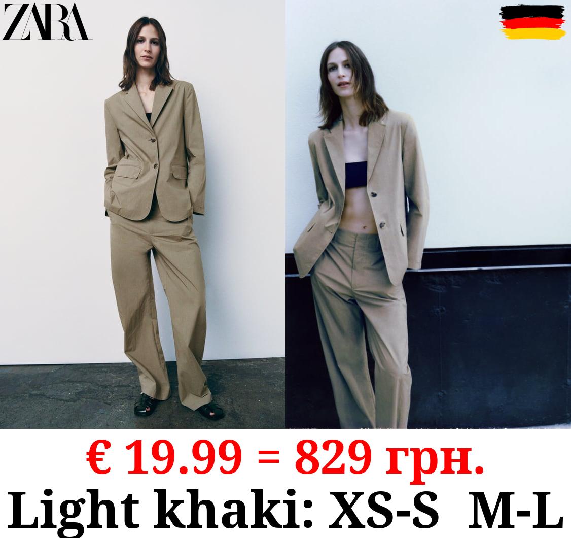 STRAIGHT BLAZER WITH POCKETS