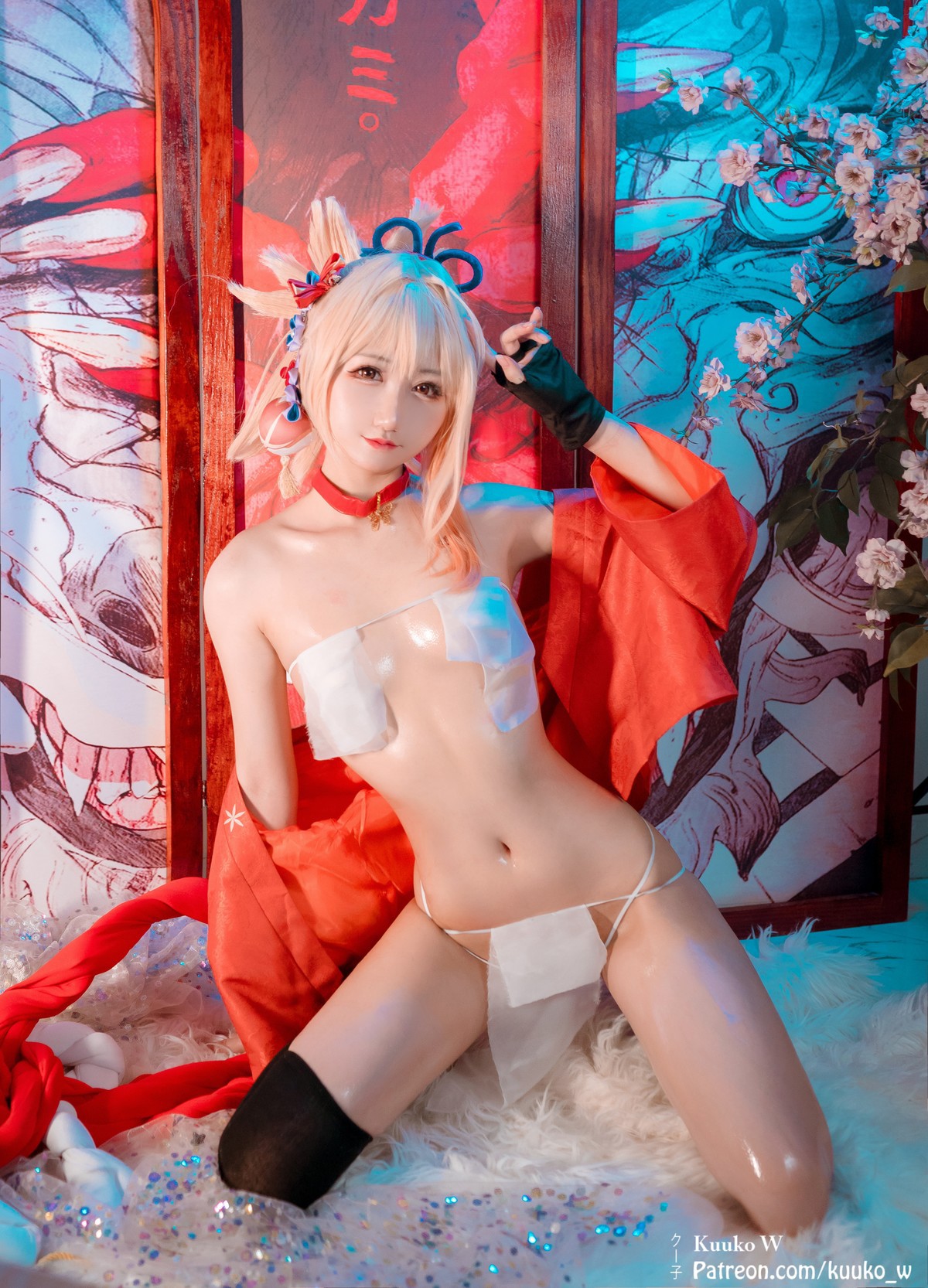 KuukoW クー子 Cosplay 長野原宵宮 Yoimiya Naganohara 5