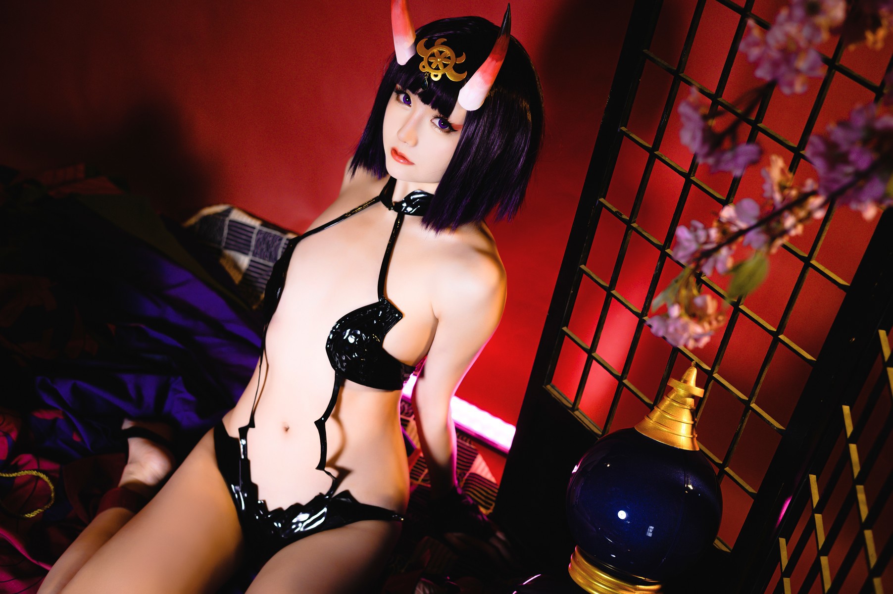 Cosplay 星之迟迟Hoshilily 酒吞原皮 11