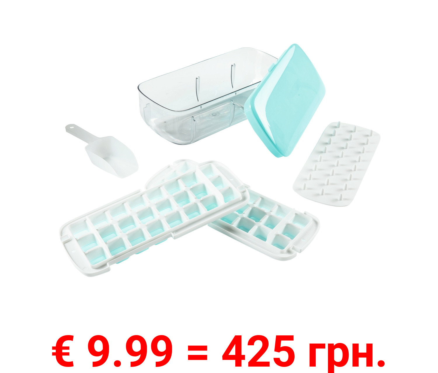 GOURMETmaxx Eiswürfelbehälter, 6-teilig