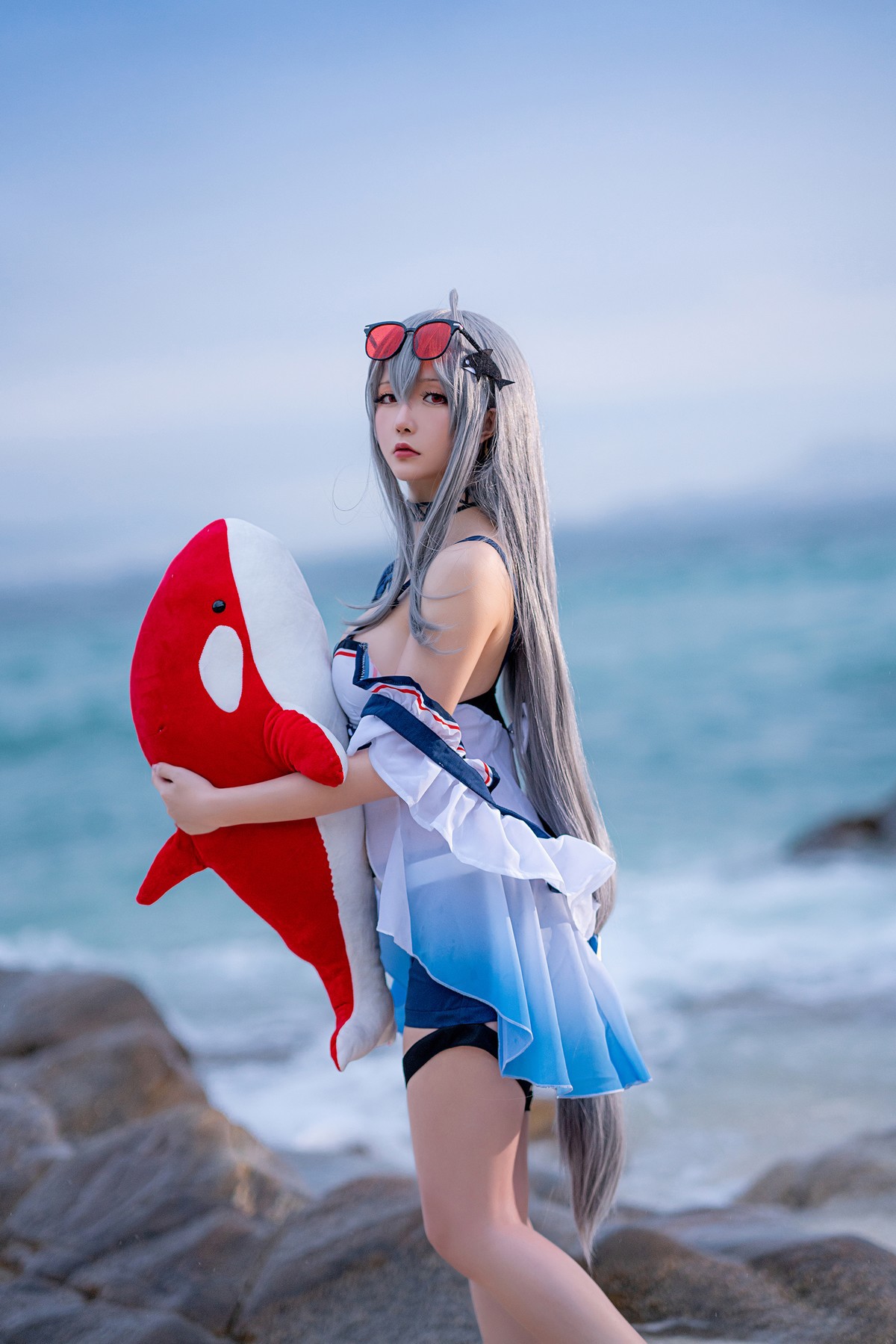 Cosplay 星之迟迟Hoshilily 斯卡蒂 1