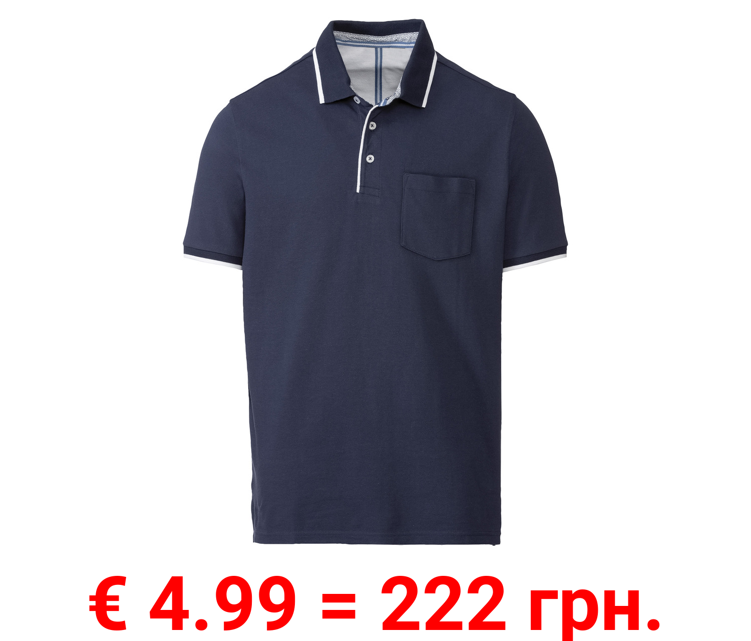 LIVERGY® Herren Poloshirt, Regular Fit, aus hochwertiger Pikee-Qualität