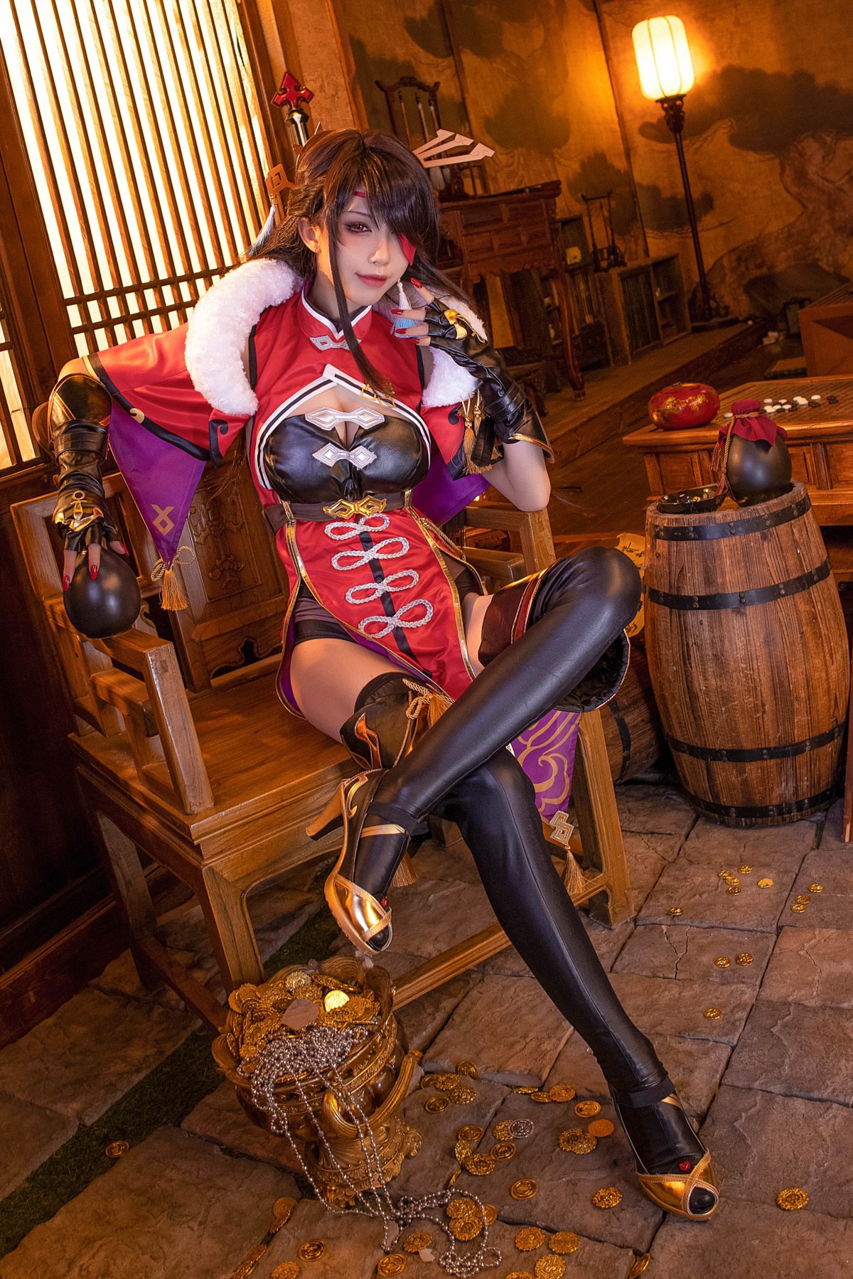 Cosplay 水淼Aqua 北斗凝光 Set.01 11