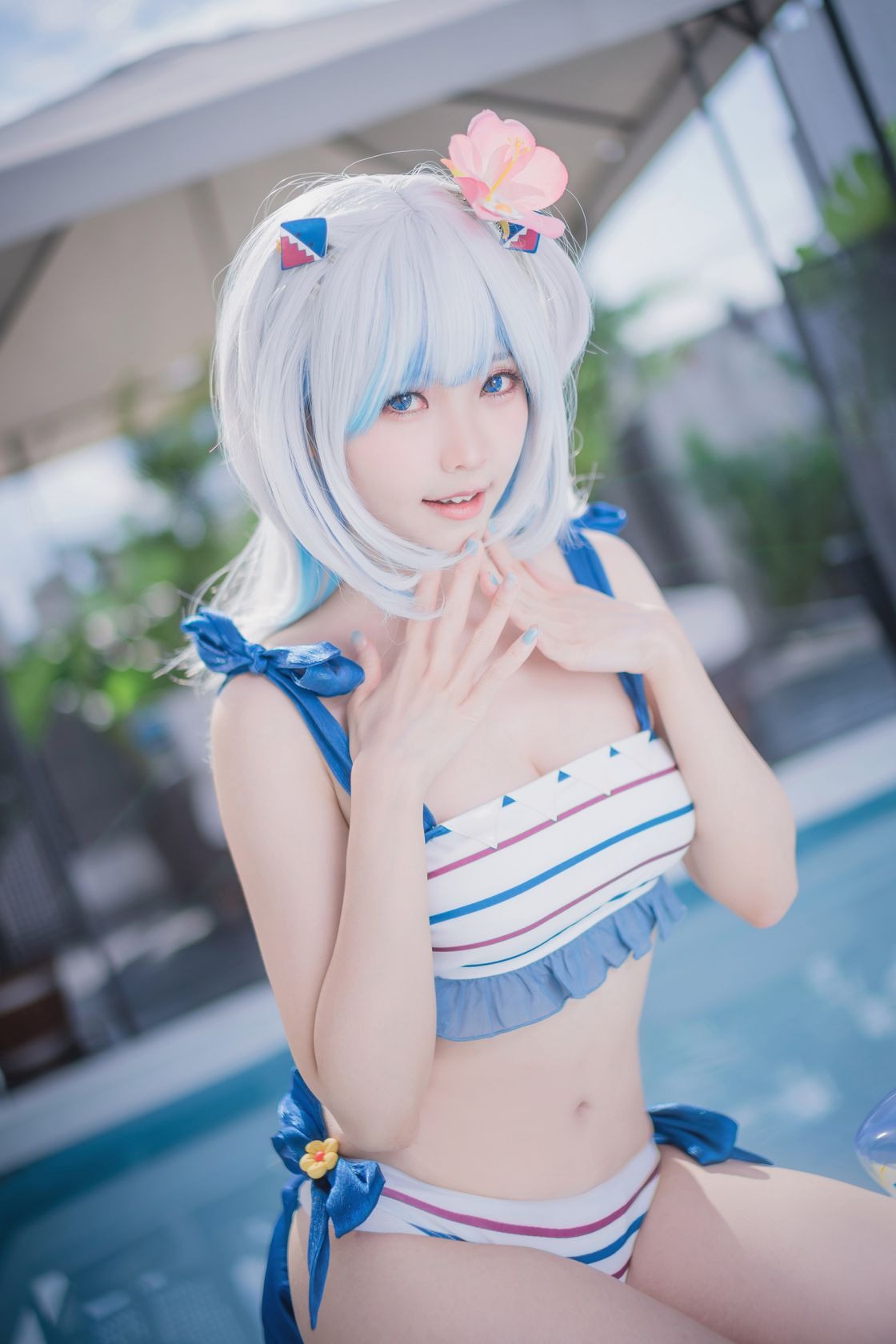 A- Gawr Gura Swimsuit 11