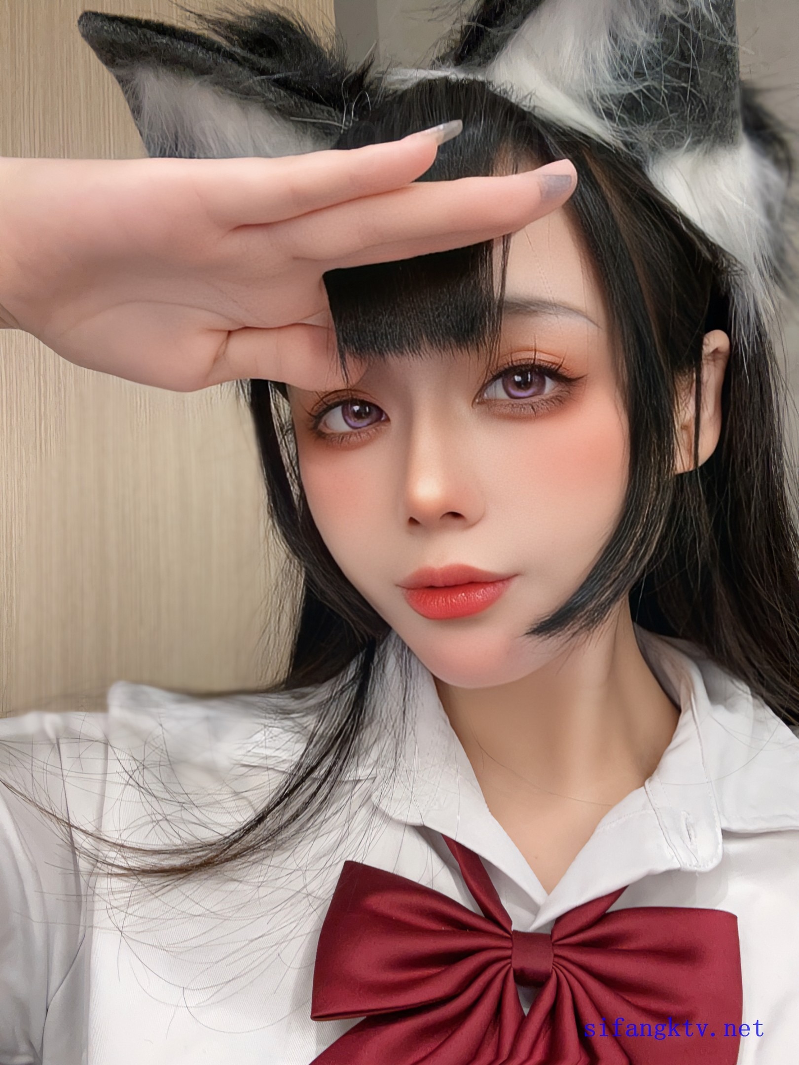 福利姬 - 九言 猫耳娘的裙底 31
