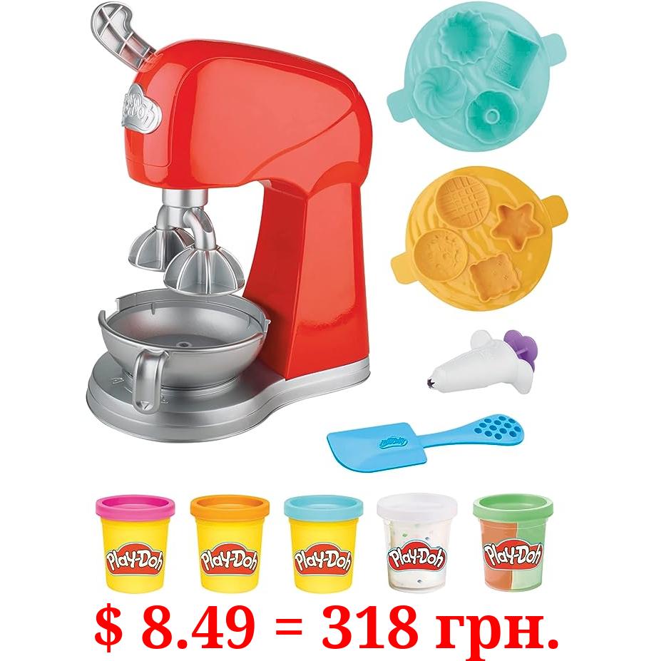 Play-Doh Kitchen Creations Magical Mixer Playset, Toy Mixer with Play Kitchen Accessories, Arts and Crafts for Kids 3 Years and Up