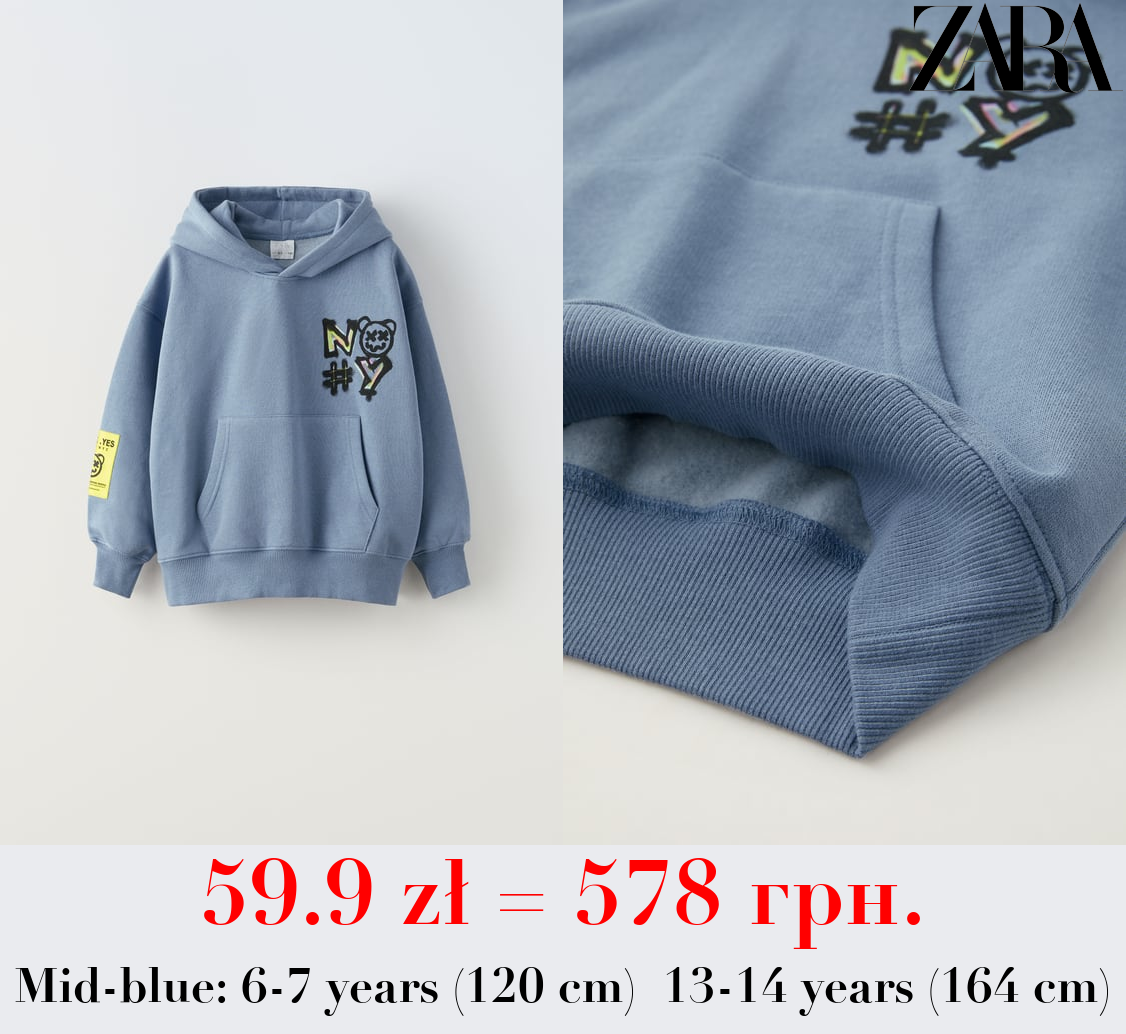 GRAFFITI BEAR HOODIE