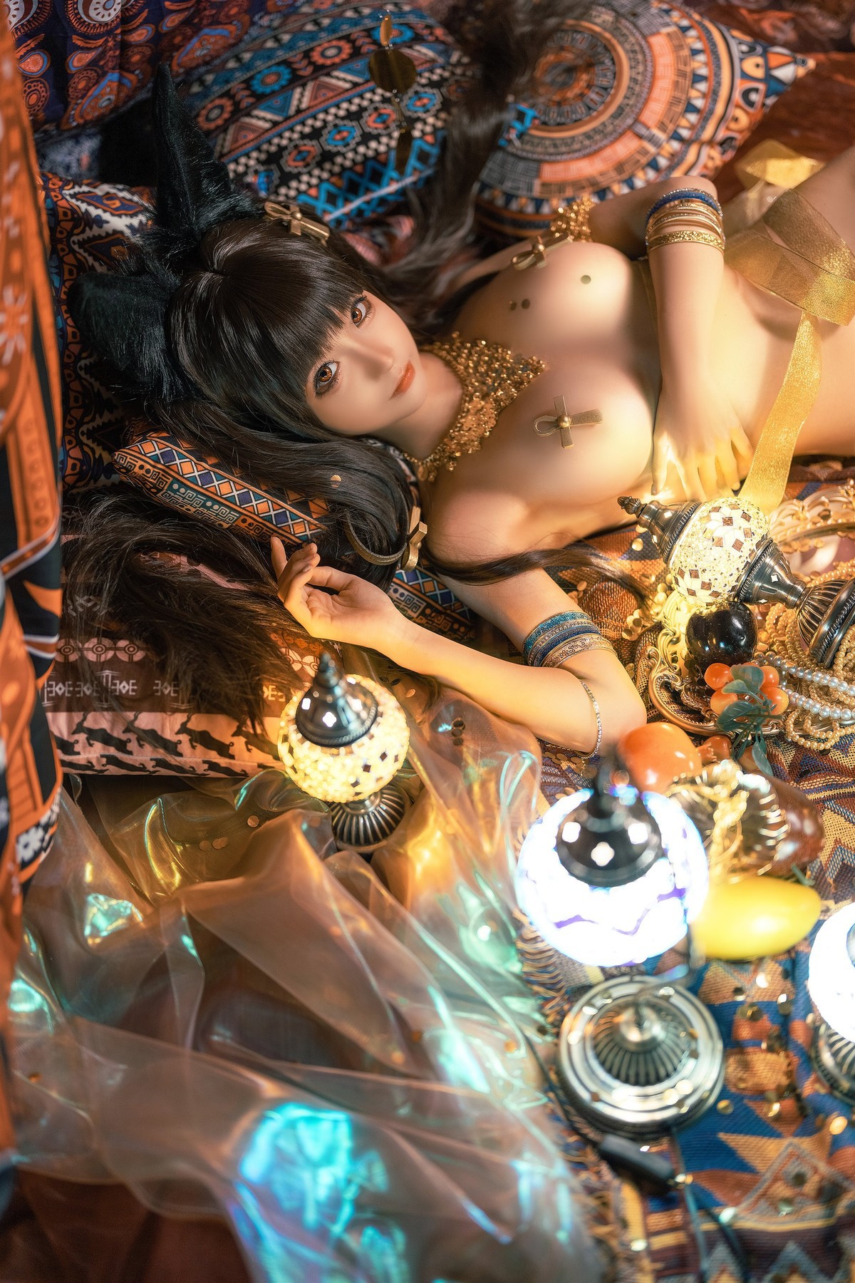 蠢沫沫 Cosplay 埃及喵 35