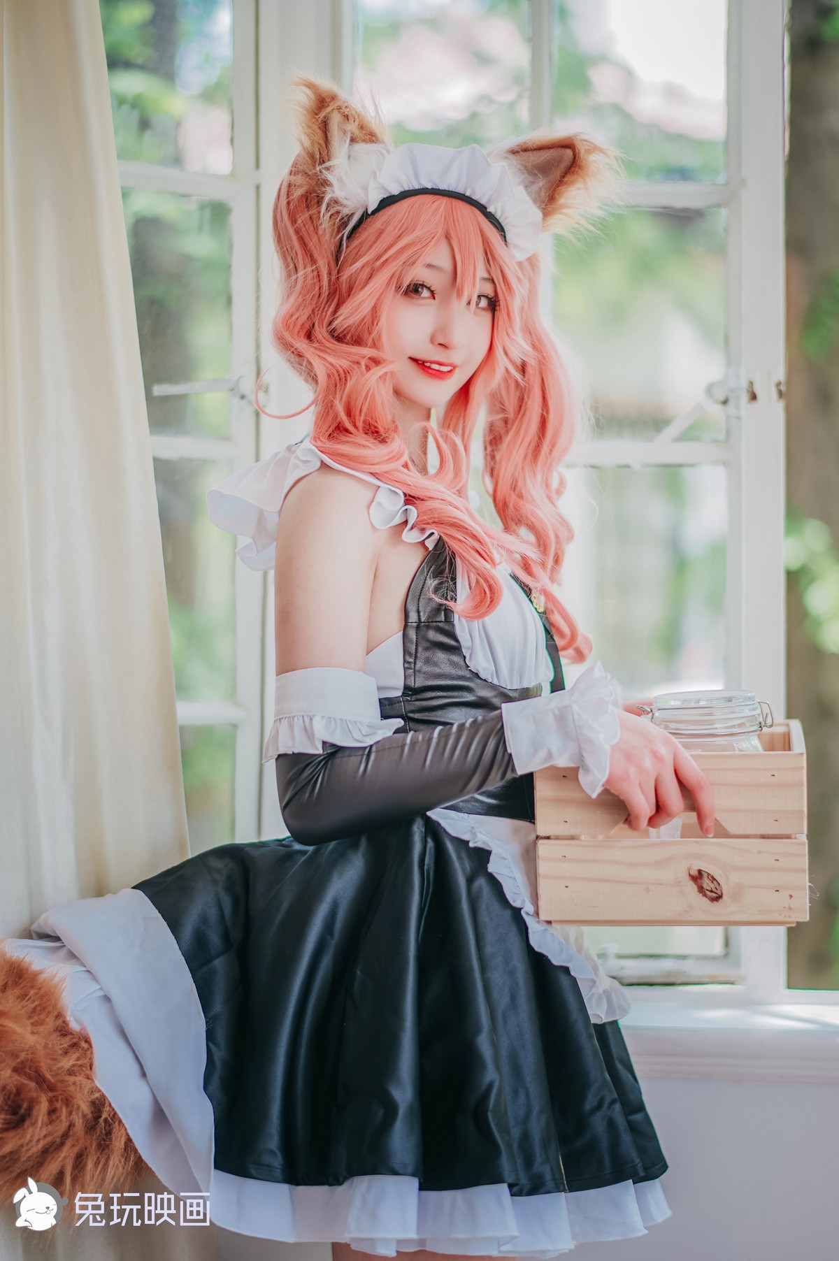 Cosplay 兔玩映画 女仆玉藻前 36