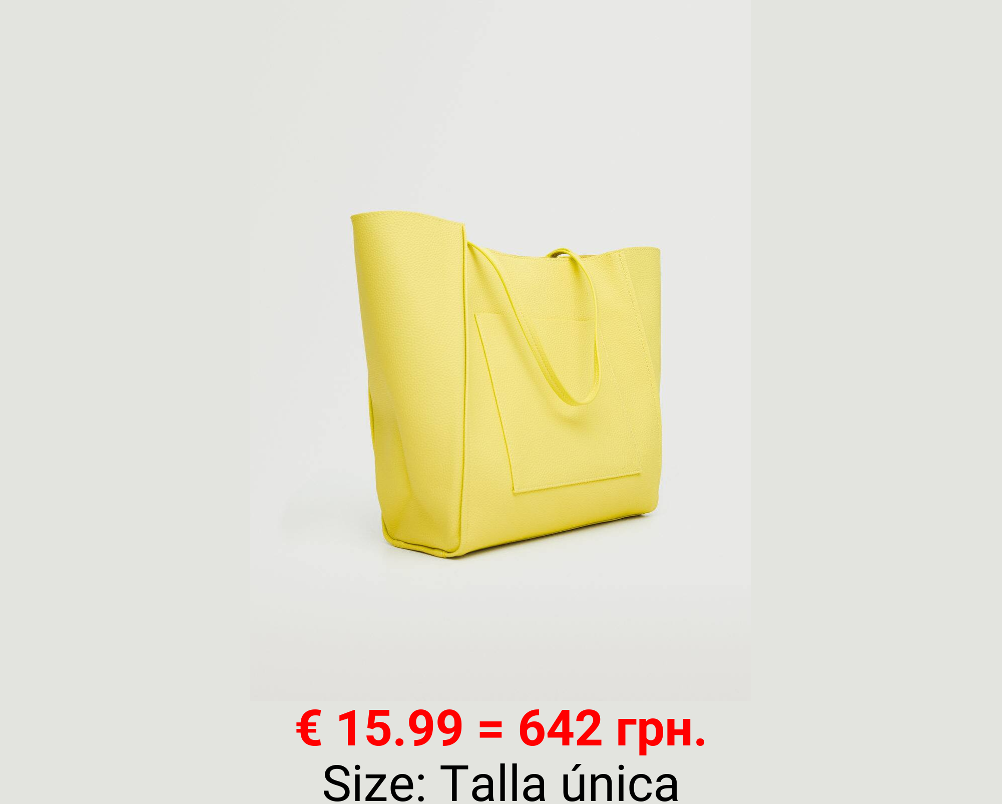 Bolso shopper bolsillo