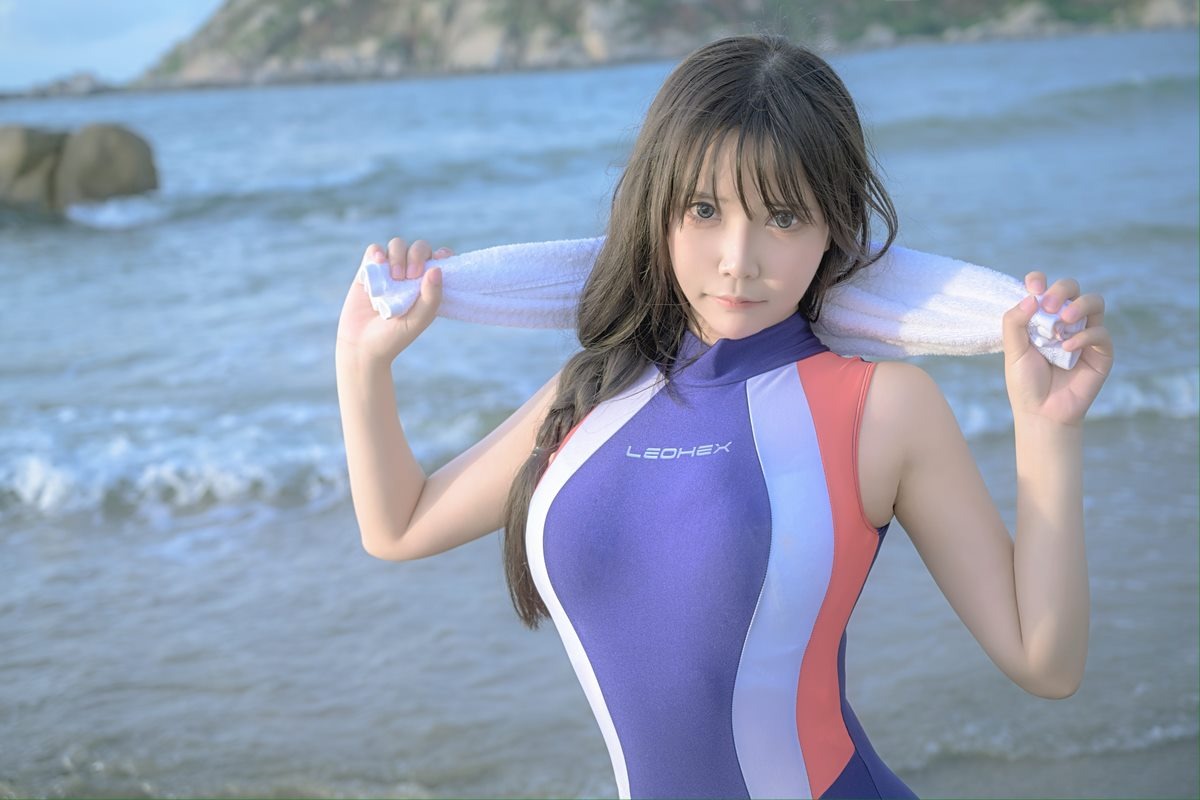 [Cos]抖娘利世 - 竞技泳衣[60P+3V] 13